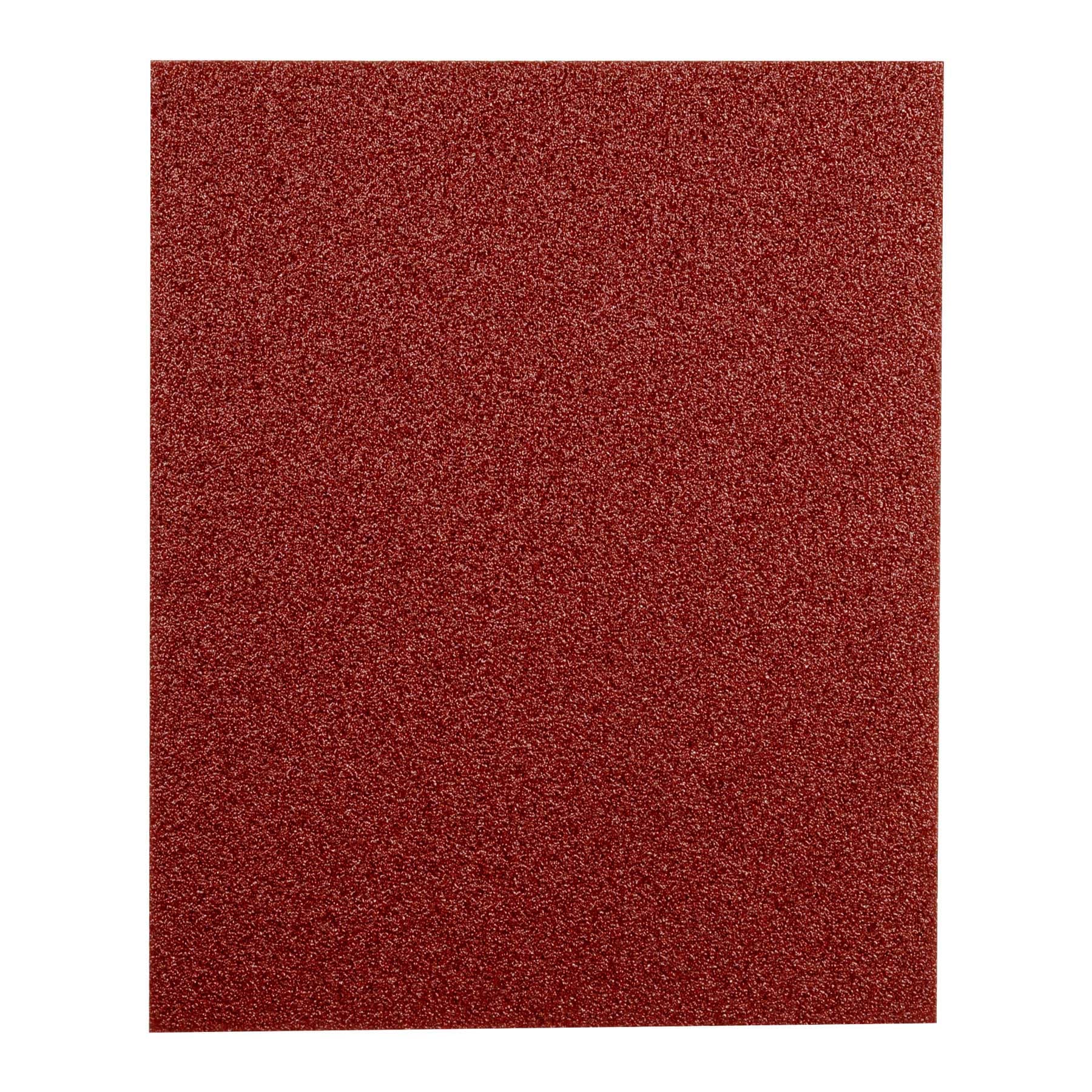 Lija de esmeril roja grano 40 de óxido de aluminio, TRUPER