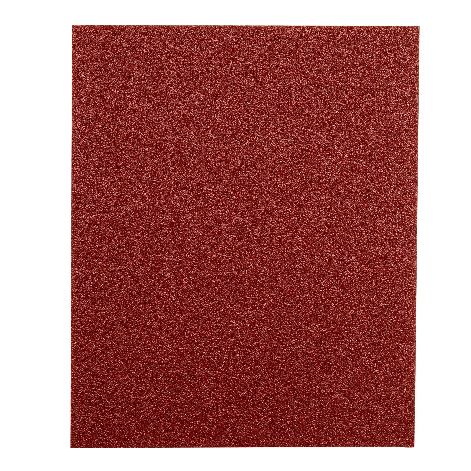 Lija de esmeril roja grano 50 de óxido de aluminio, TRUPER