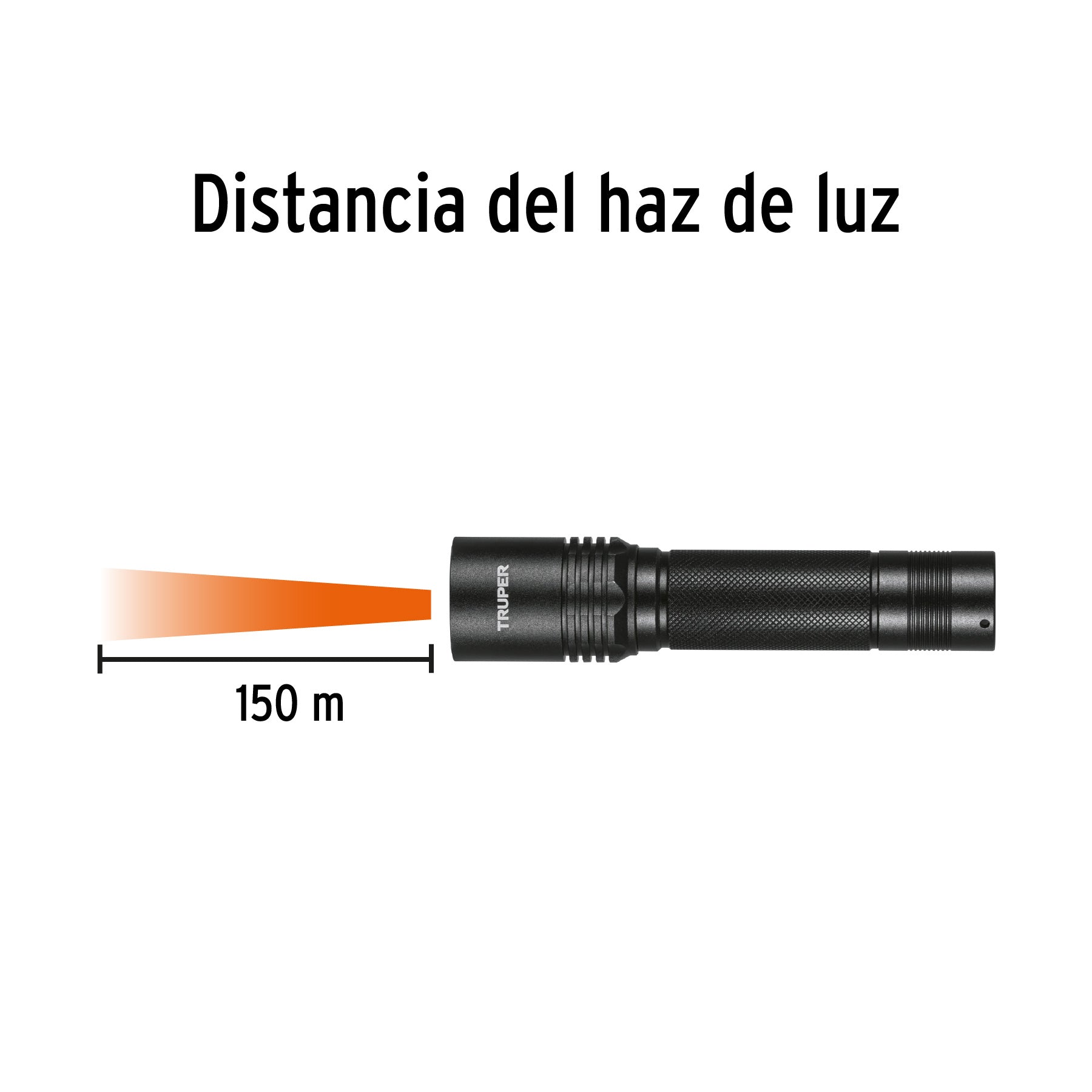 Linterna LED recargable, de aluminio, 340 lm, TRUPER