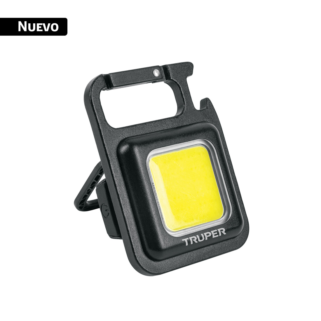 Mini linterna LED 280 lm recargable, tipo llavero, TRUPER
