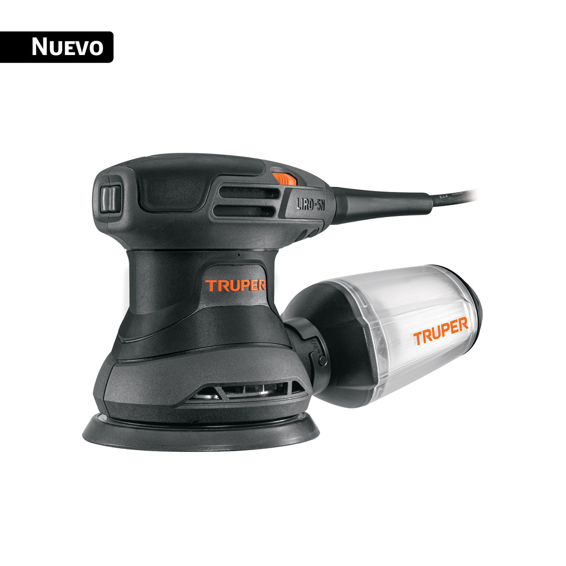 Lijadora roto orbital 5", 260W, TRUPER INDUSTRIAL