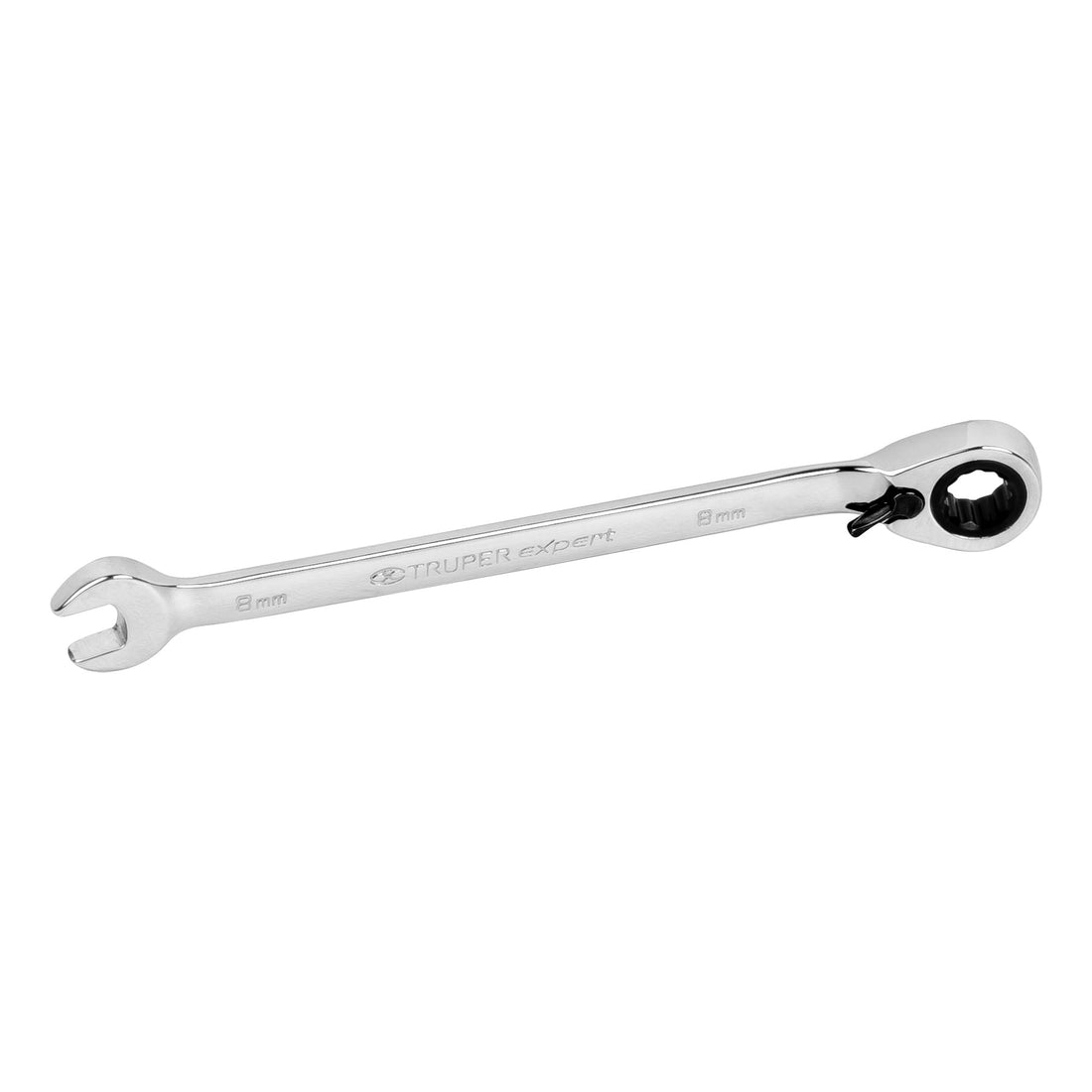 Llave combinada matraca reversible 8 mmx136 mm largo, EXPERT