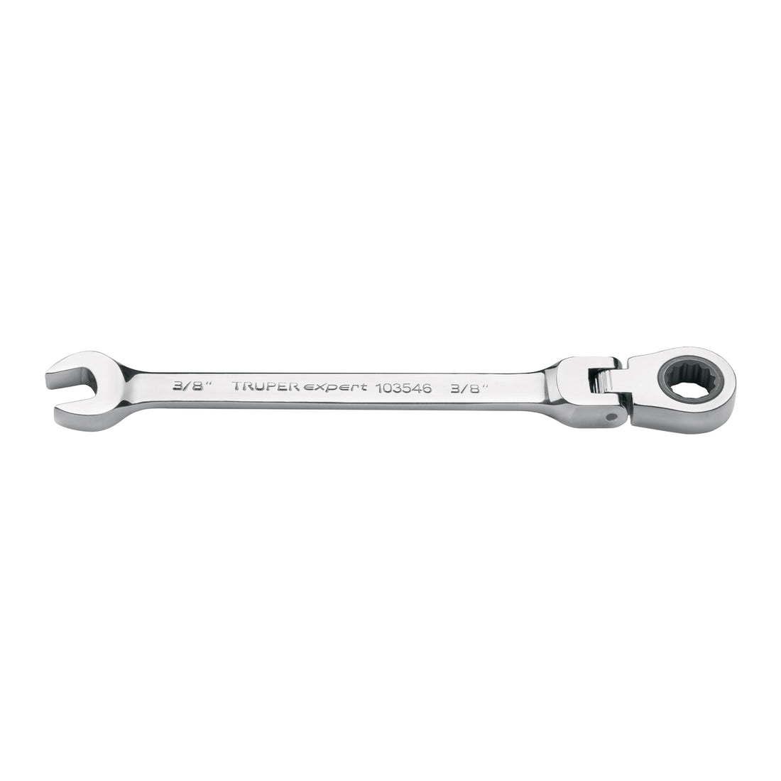 Llave combinada con matraca 3/8" flexible, EXPERT