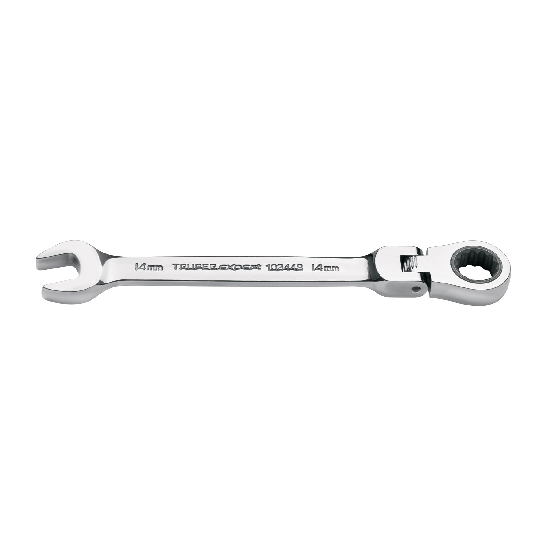 Llave combinada con matraca 14 mm flexible, EXPERT