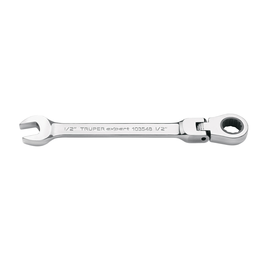 Llave combinada con matraca 1/2" flexible, EXPERT