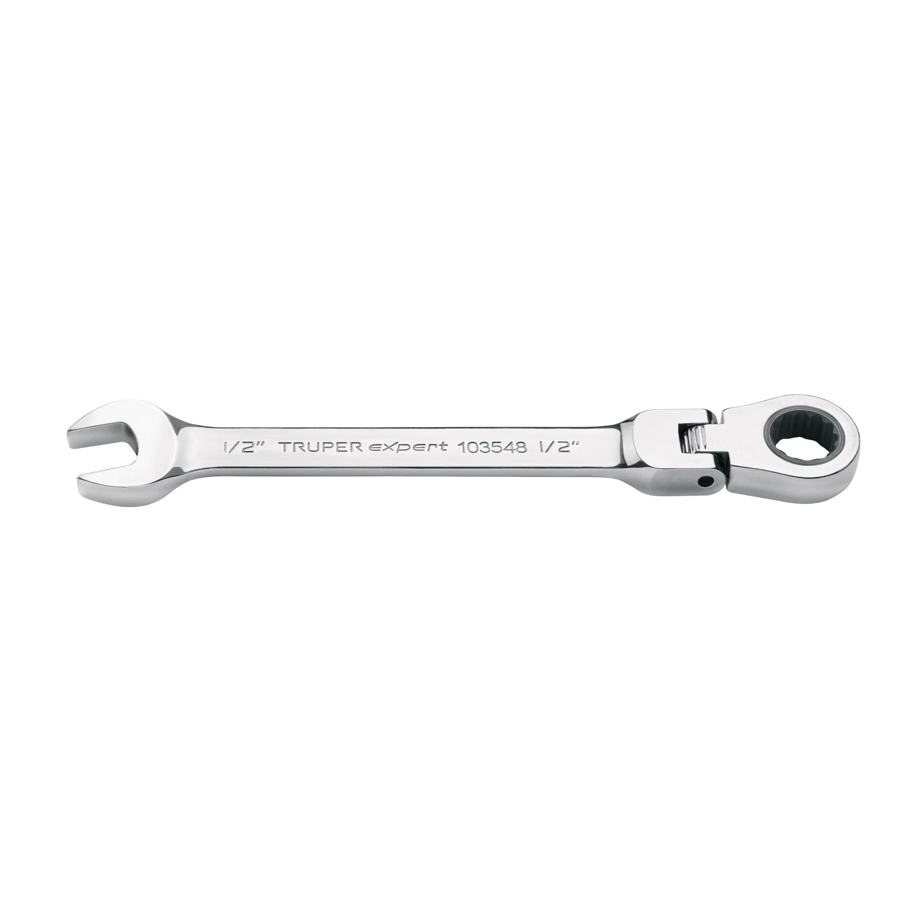 Llave combinada con matraca 1/2" flexible, EXPERT