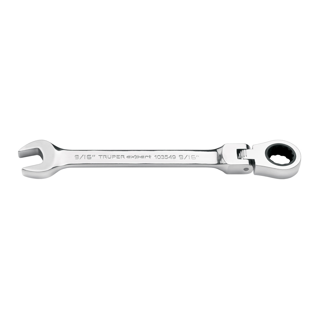Llave combinada con matraca 9/16" flexible, EXPERT