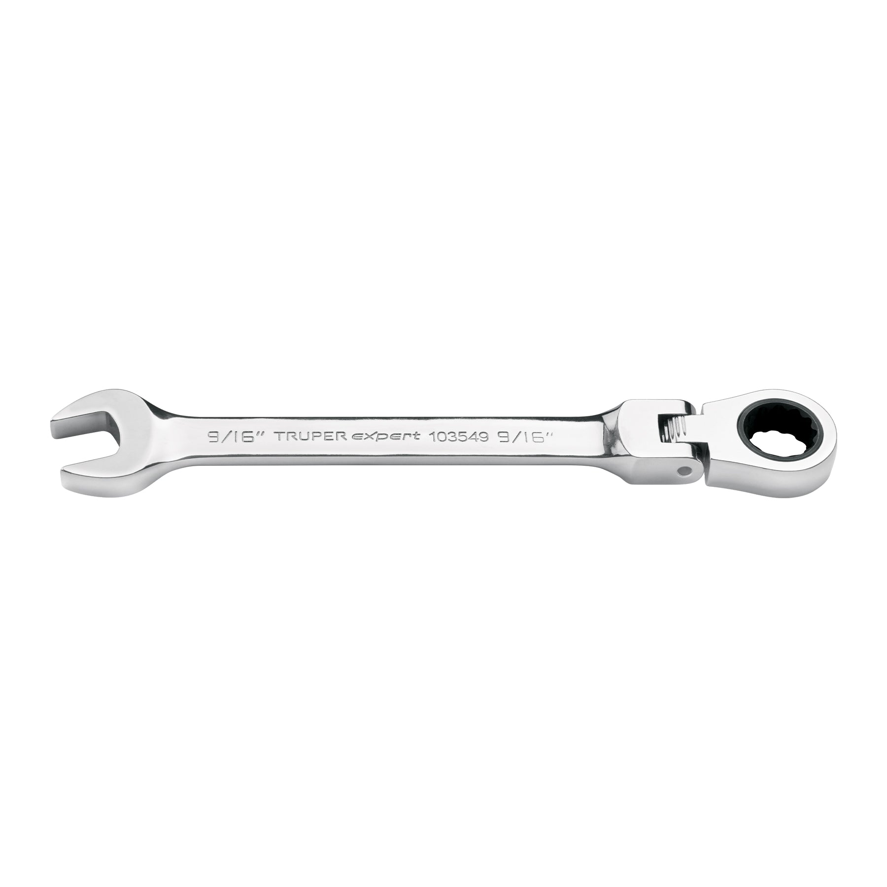 Llave combinada con matraca 9/16" flexible, EXPERT
