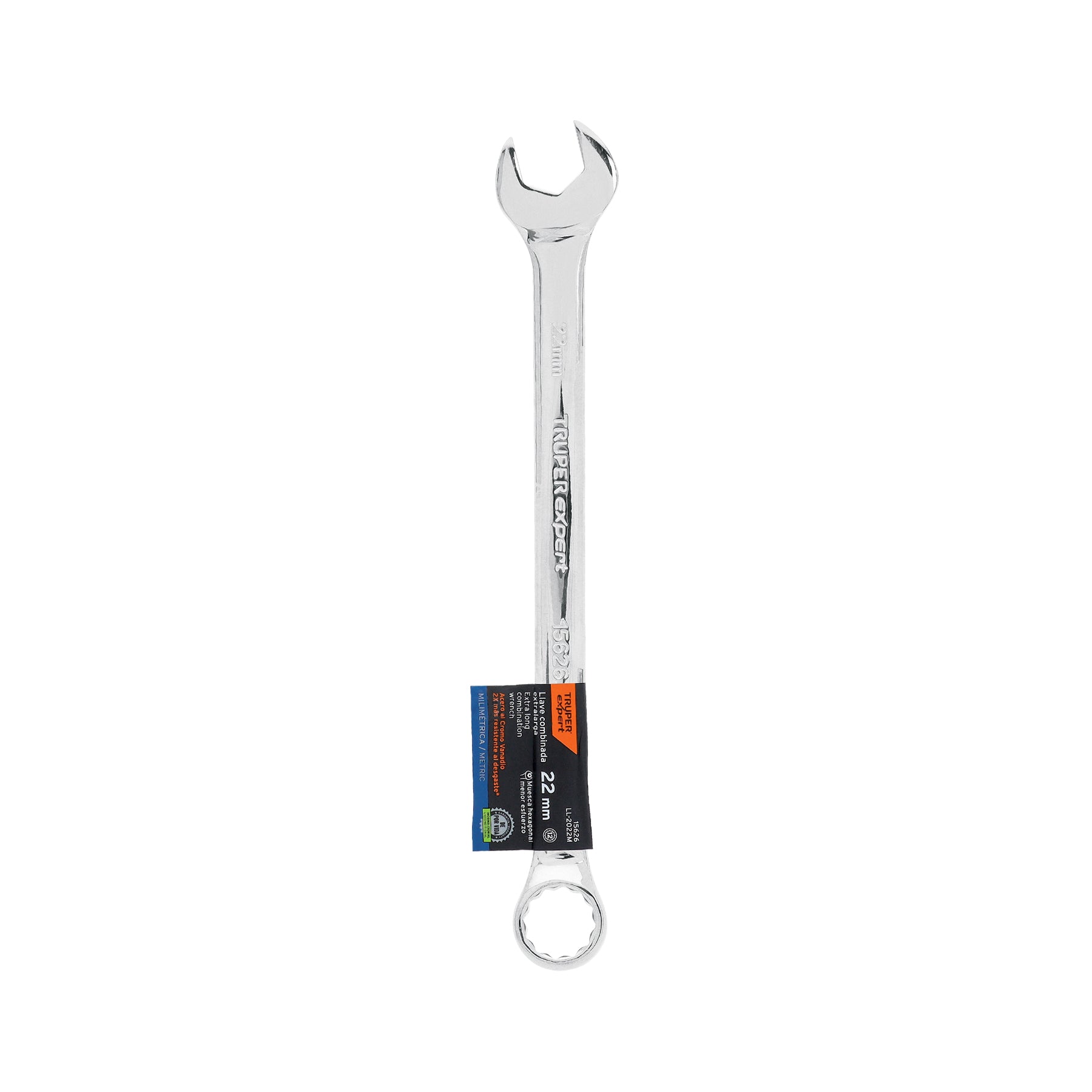 Llave combinada extralarga 22 mm x 316 mm de largo, EXPERT
