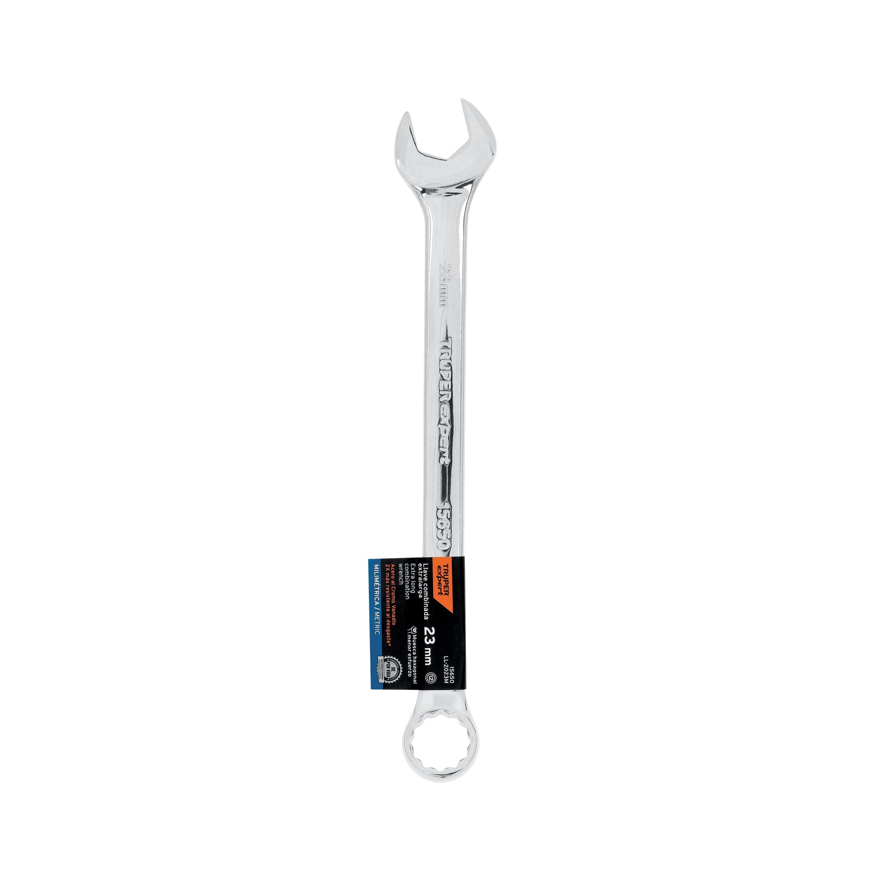 Llave combinada extralarga 23 mm x 316 mm de largo, EXPERT