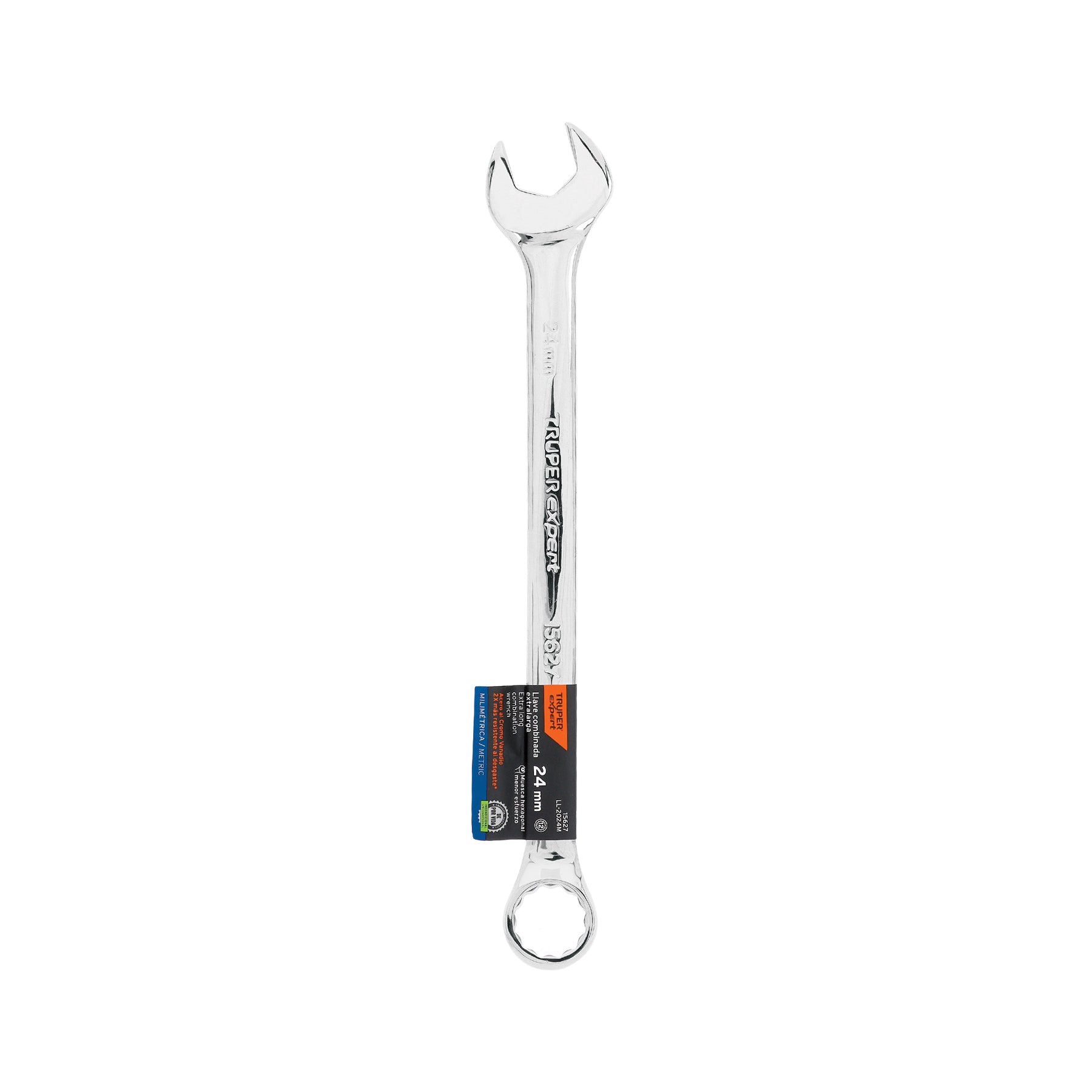 Llave combinada extralarga 24 mm x 336 mm de largo, EXPERT