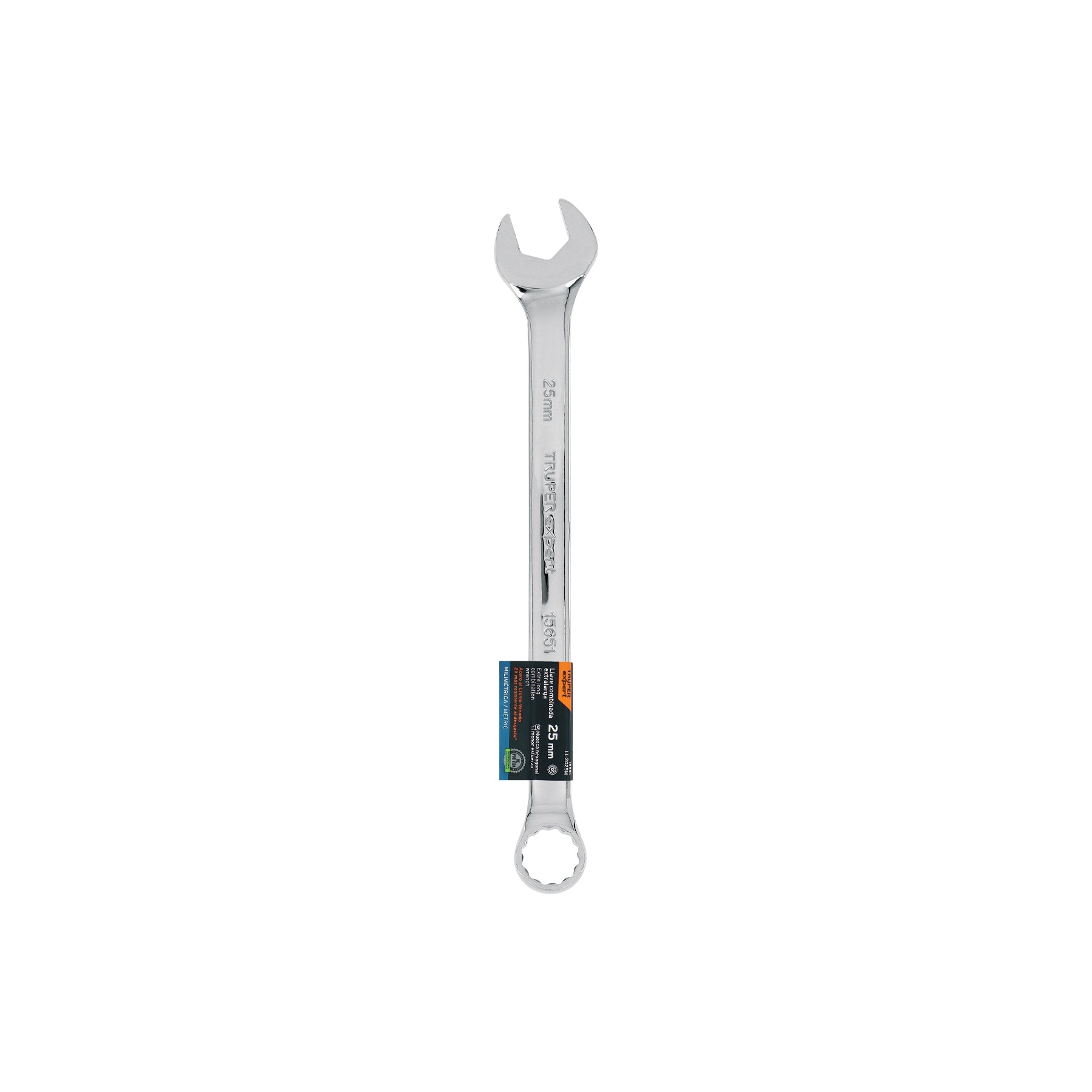 Llave combinada extralarga 25 mm x 355 mm de largo, EXPERT