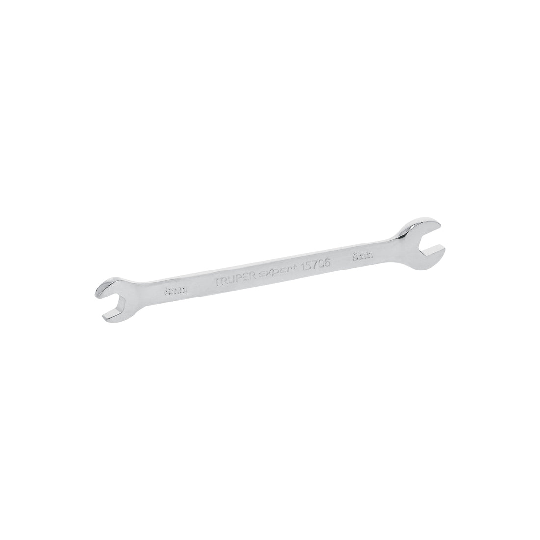 Llave española 8 x 9 mm x 145 mm de largo, TRUPER EXPERT
