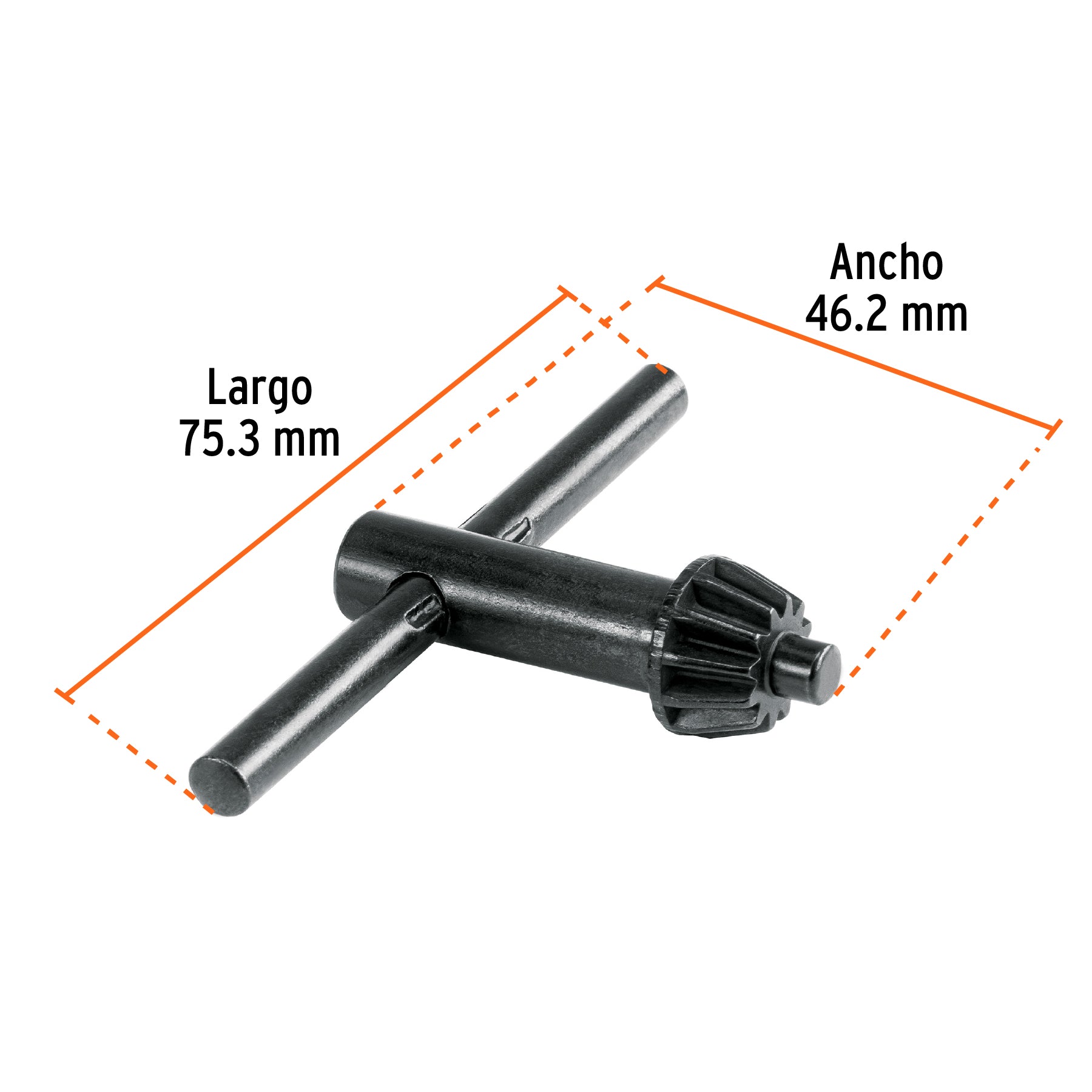 Llave para broquero de 1/4", TRUPER