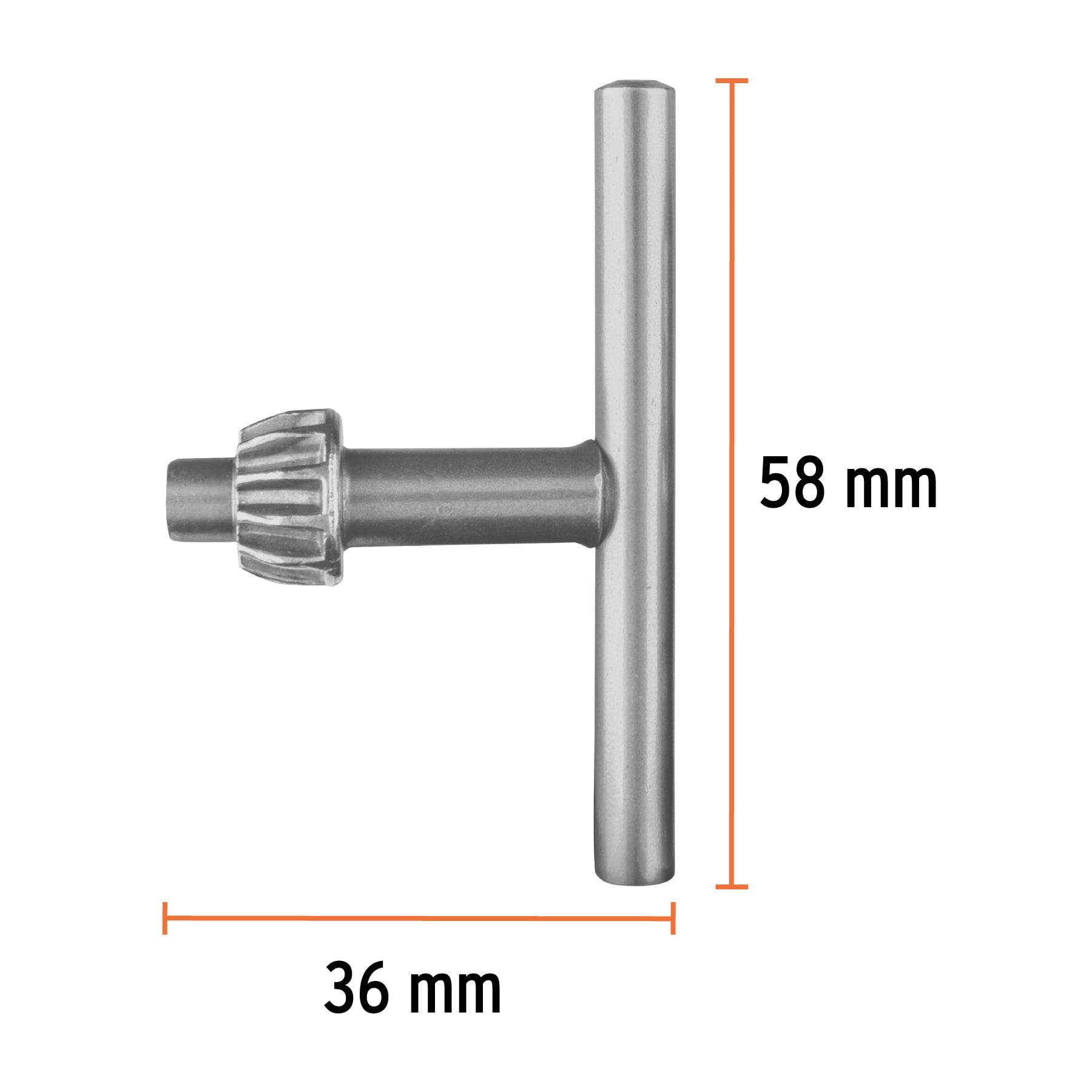 Llave para broquero de 3/8", TRUPER
