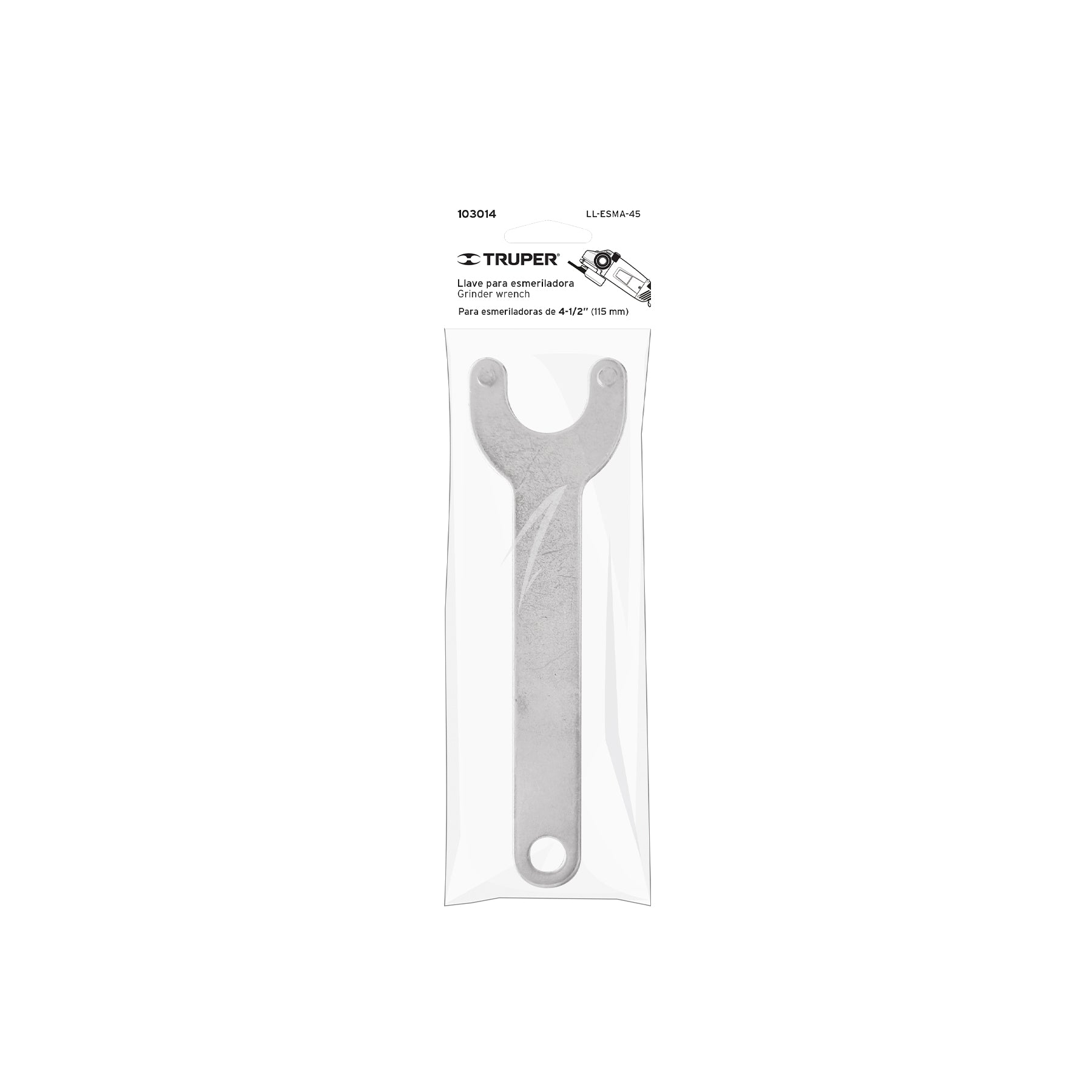 Llave de repuesto para esmeriladoras de 4 ½", TRUPER
