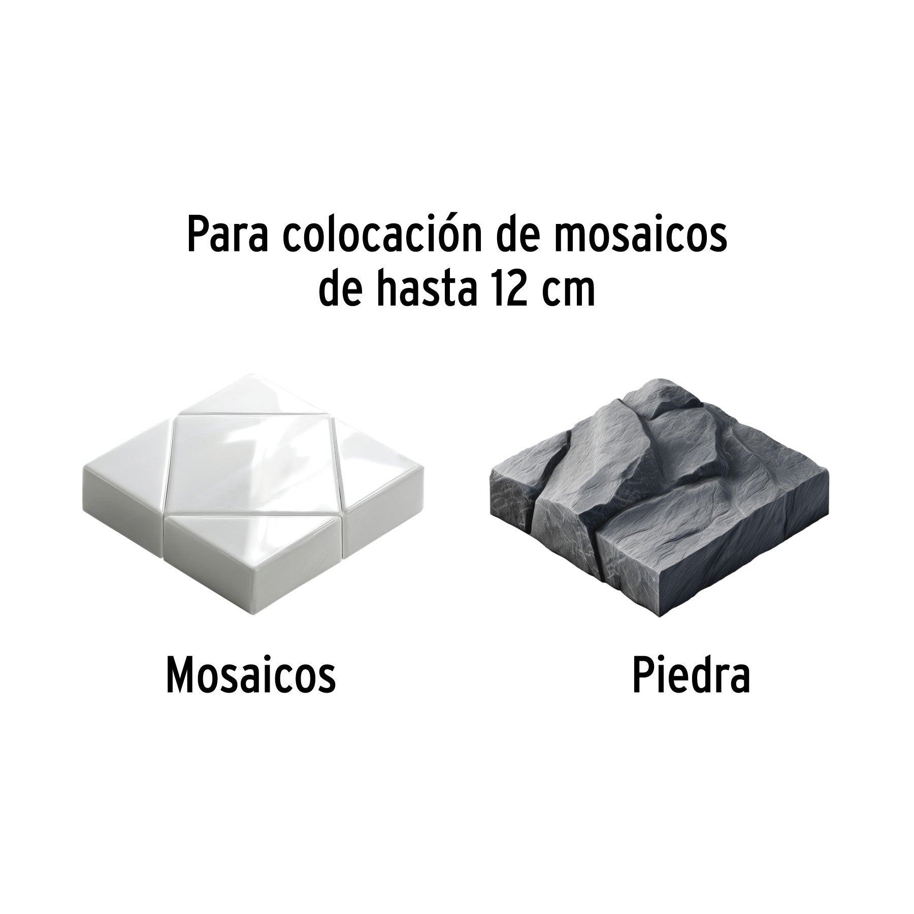 Llana 11" dentado triangular, 10 remaches,mango Comfort Grip