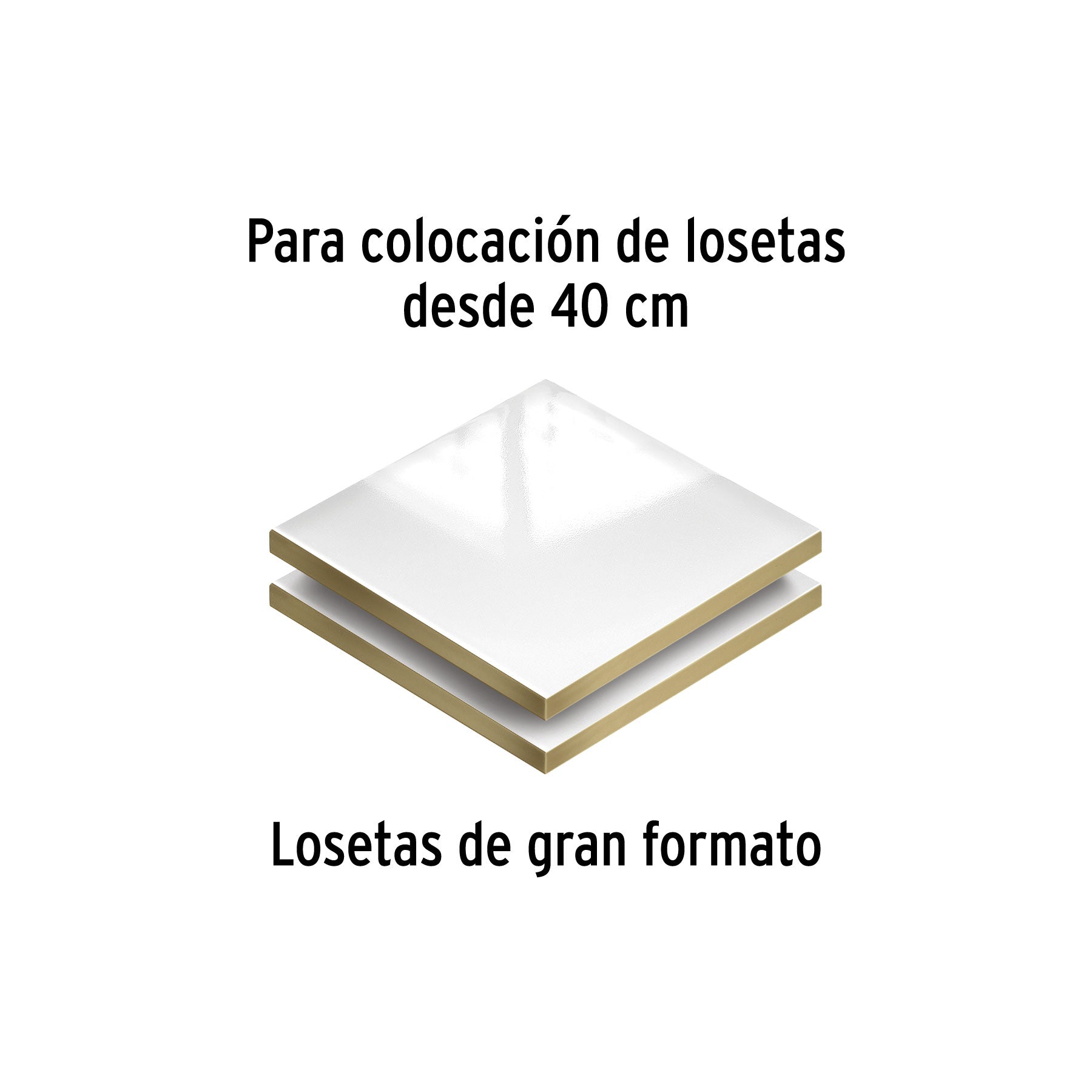 Llana 11" dentado cuadrado 1/2", 6 remaches, mango Comfort