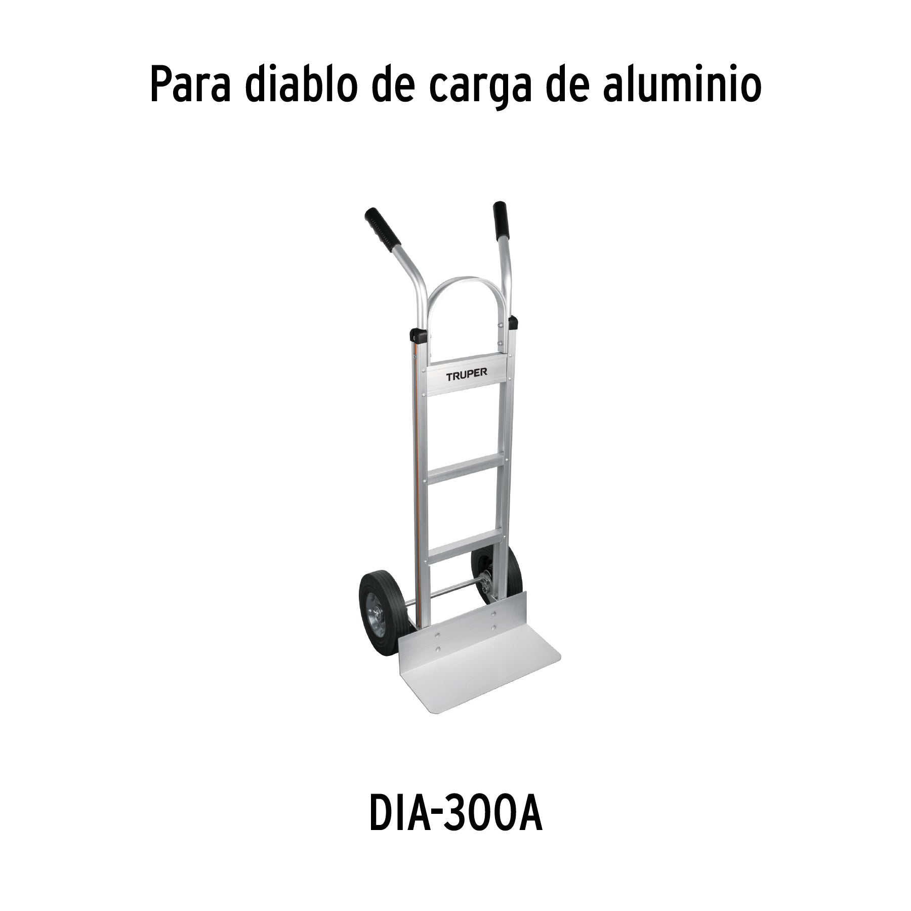 Rueda de hule sólido 10" de alto desempeño, doble balero