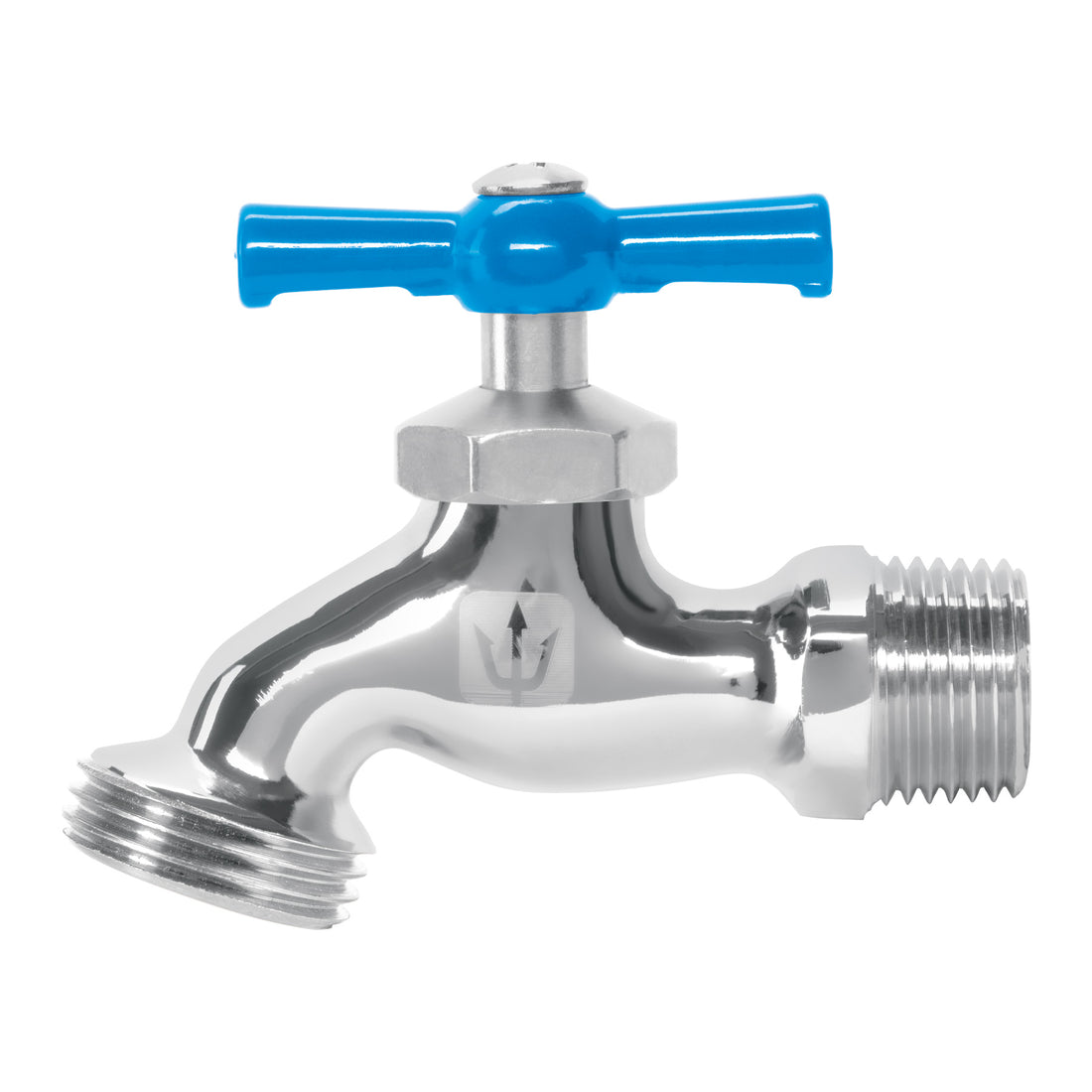 Llave p/manguera, de latón cromado, 130g, 1/2",granel, FOSET