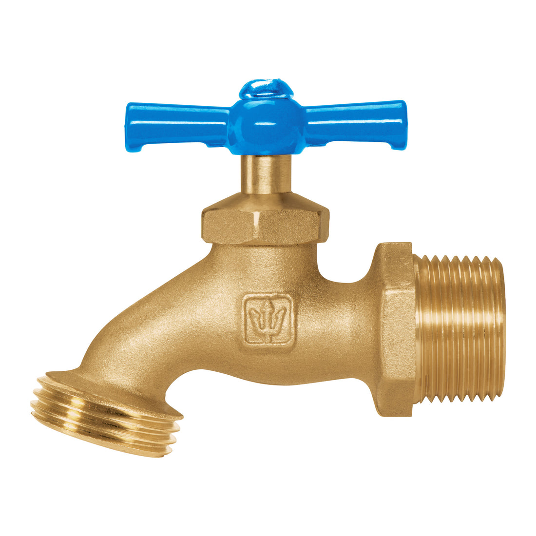 Llave p/manguera, de latón, 180g, 3/4", granel, FOSET