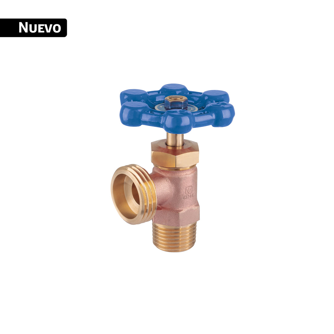 Llave para lavadora, maneral azul, FOSET