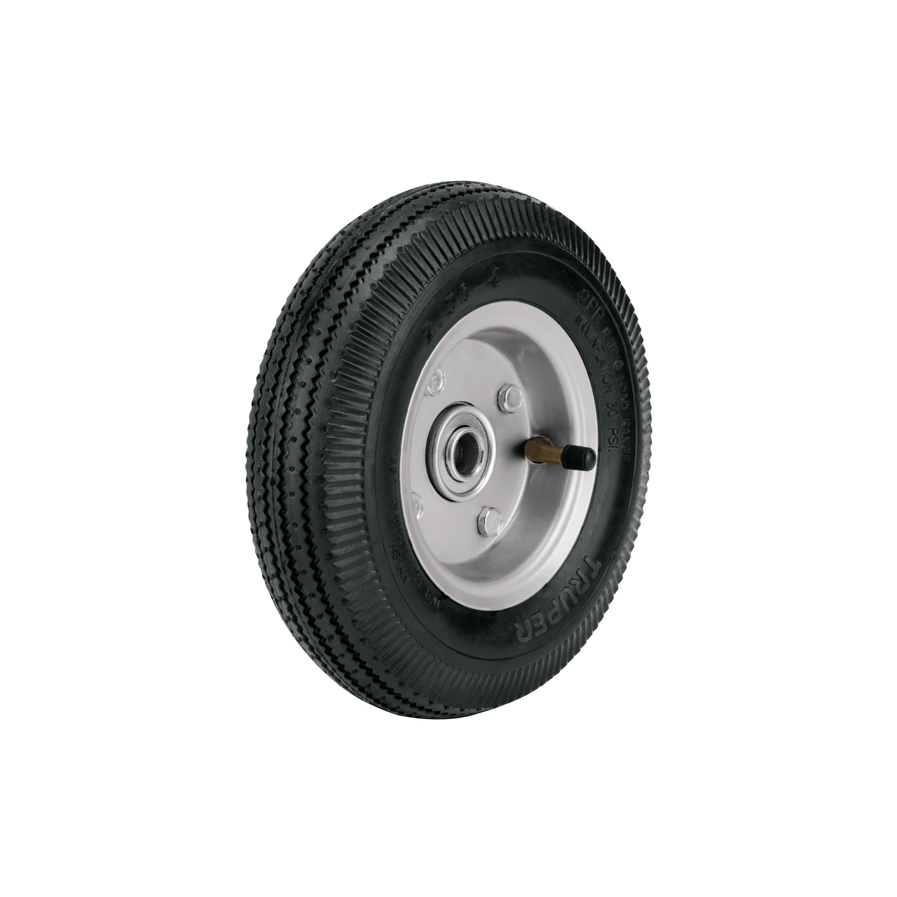 Rueda neumática 8" para eje lateral, TRUPER