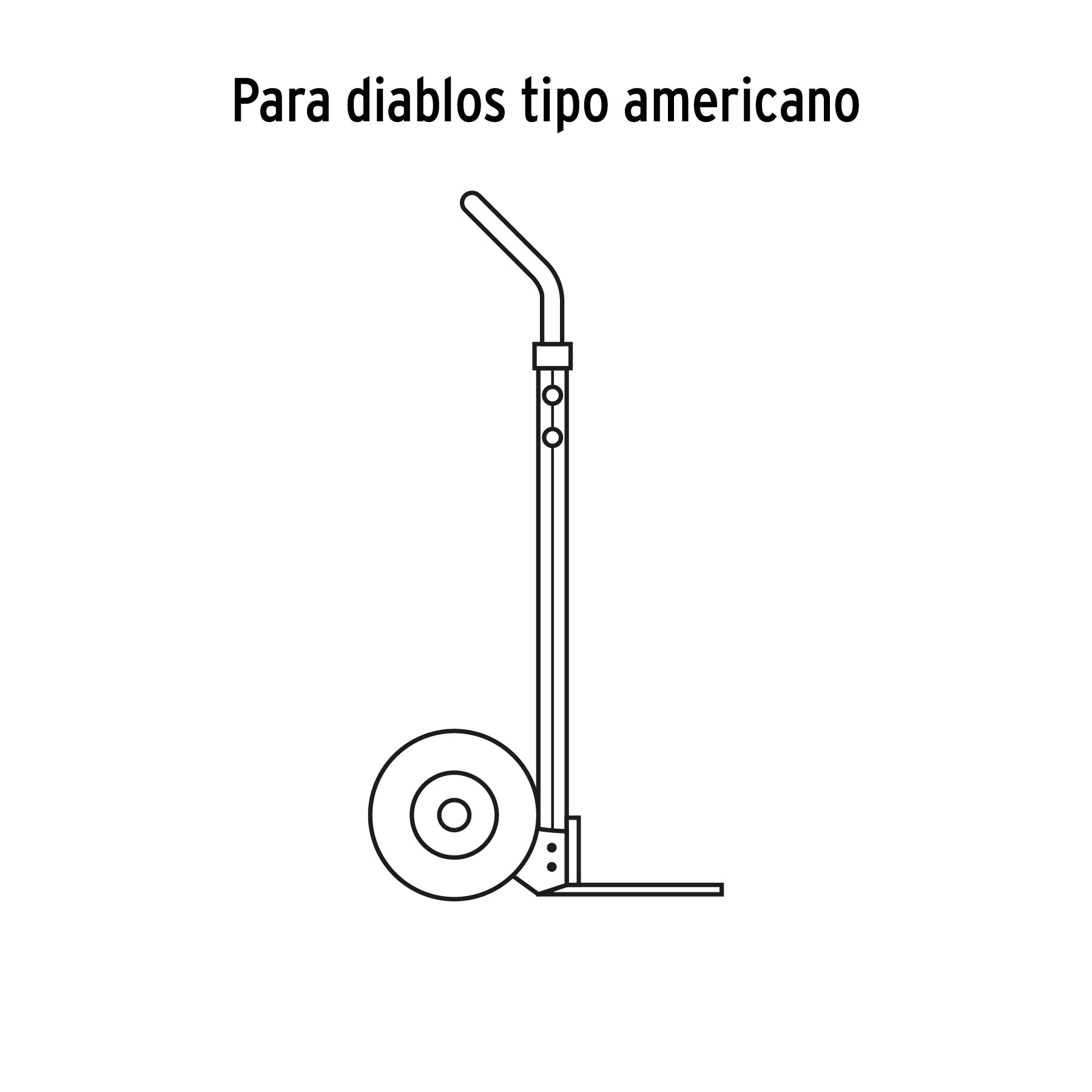 Rueda neumática 8" para eje lateral, TRUPER