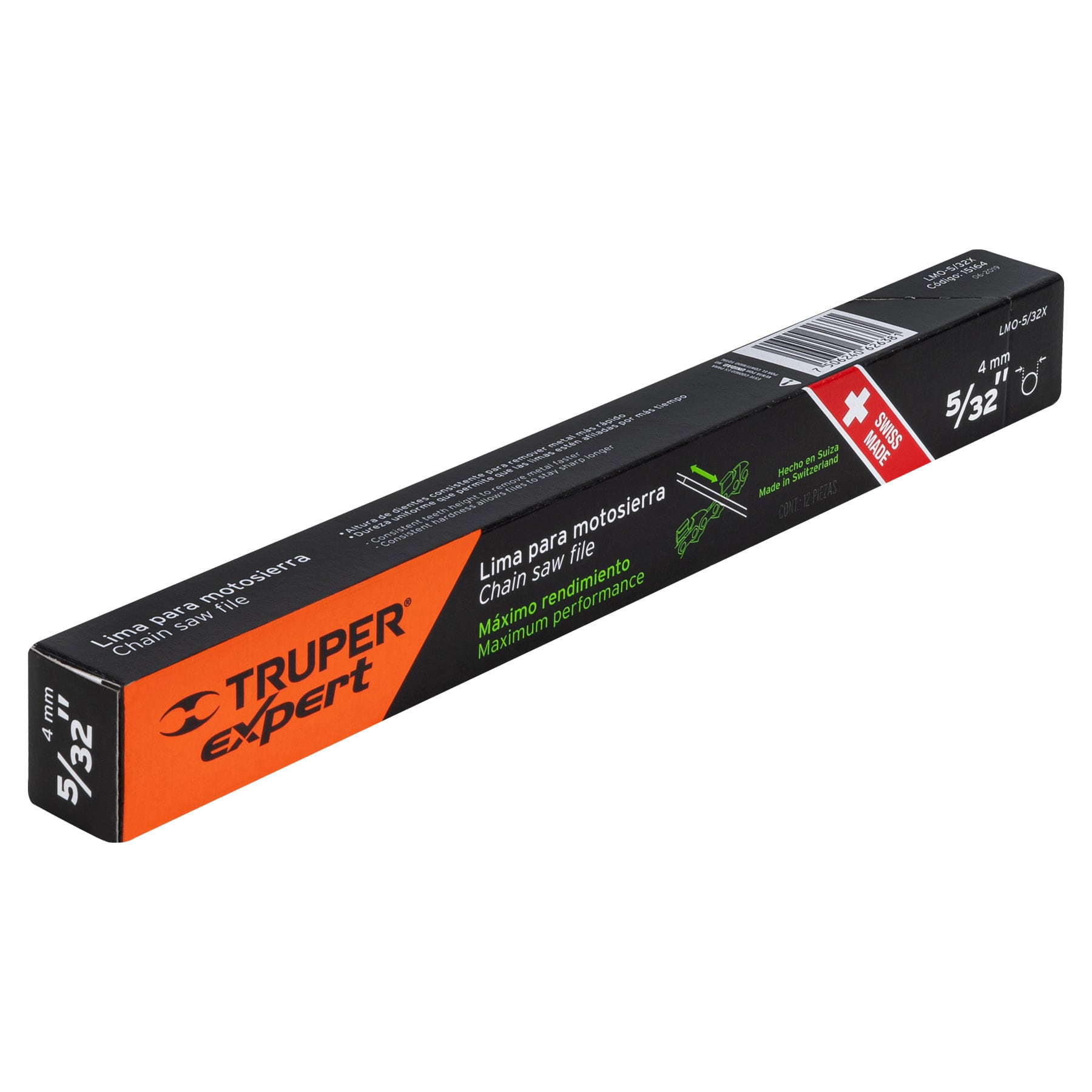 Lima profesional para motosierra, 5/32", TRUPER EXPERT