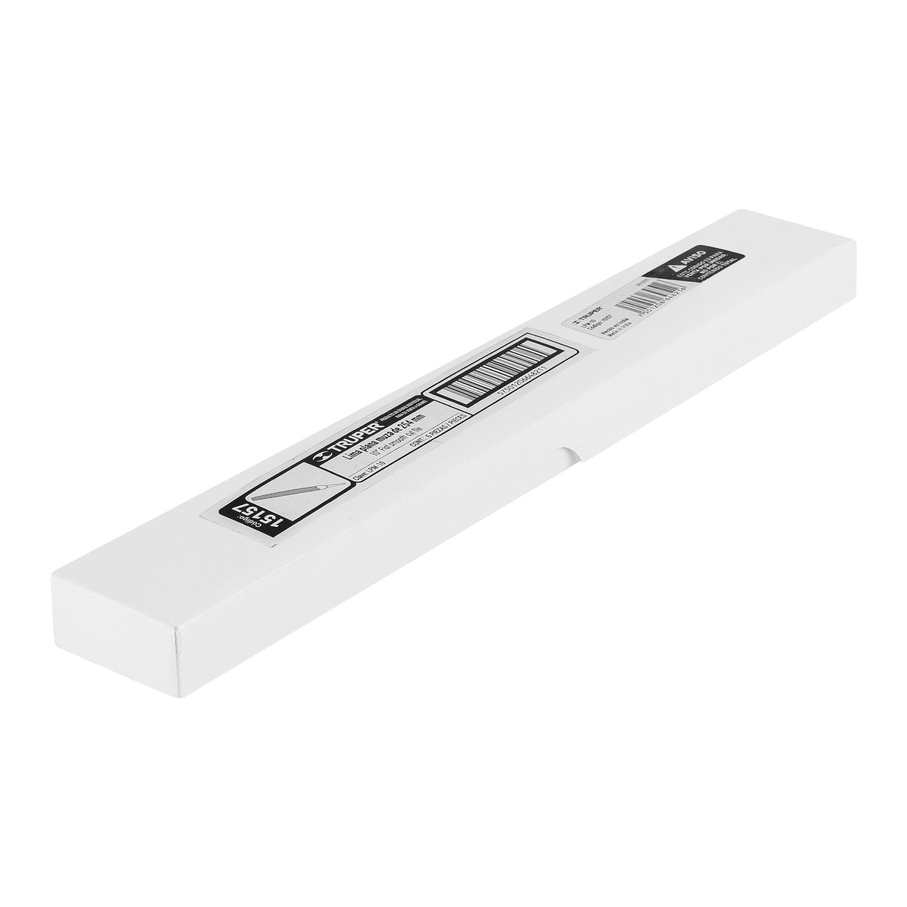 Lima plana muza 10", TRUPER