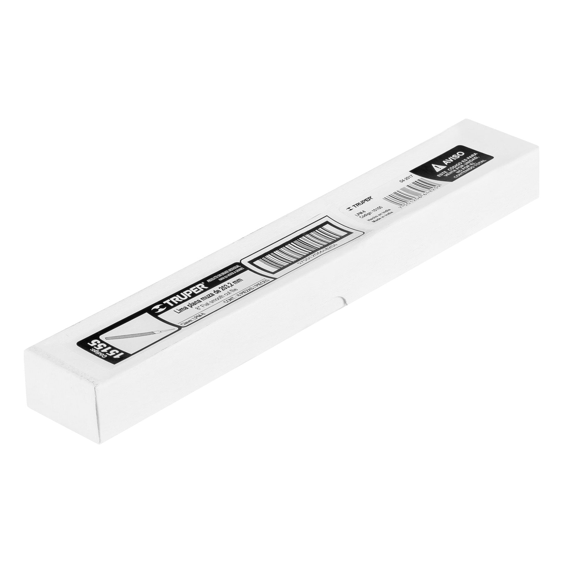 Lima plana muza 8", TRUPER