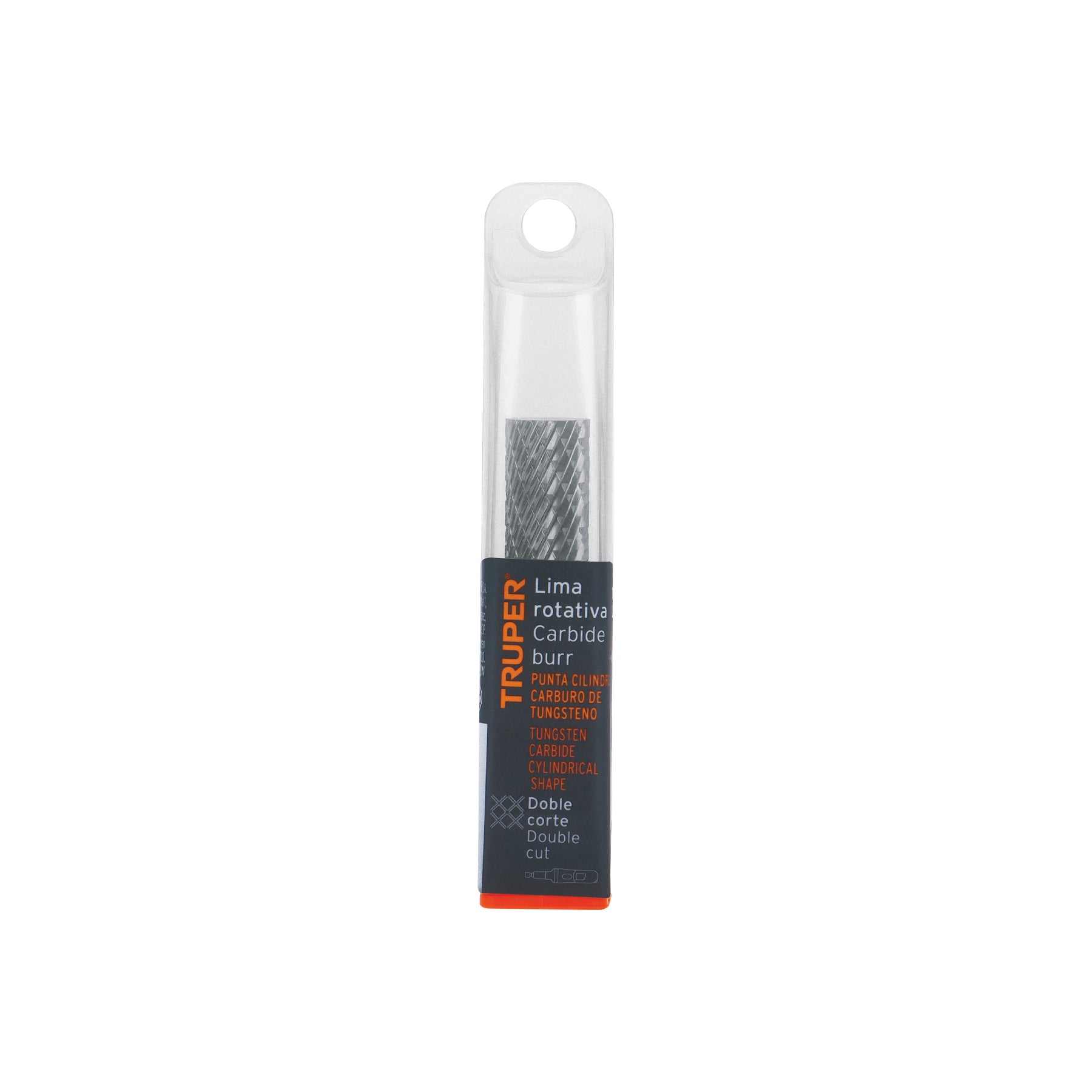 Lima rotativa punta cilindro, 13 mm, TRUPER