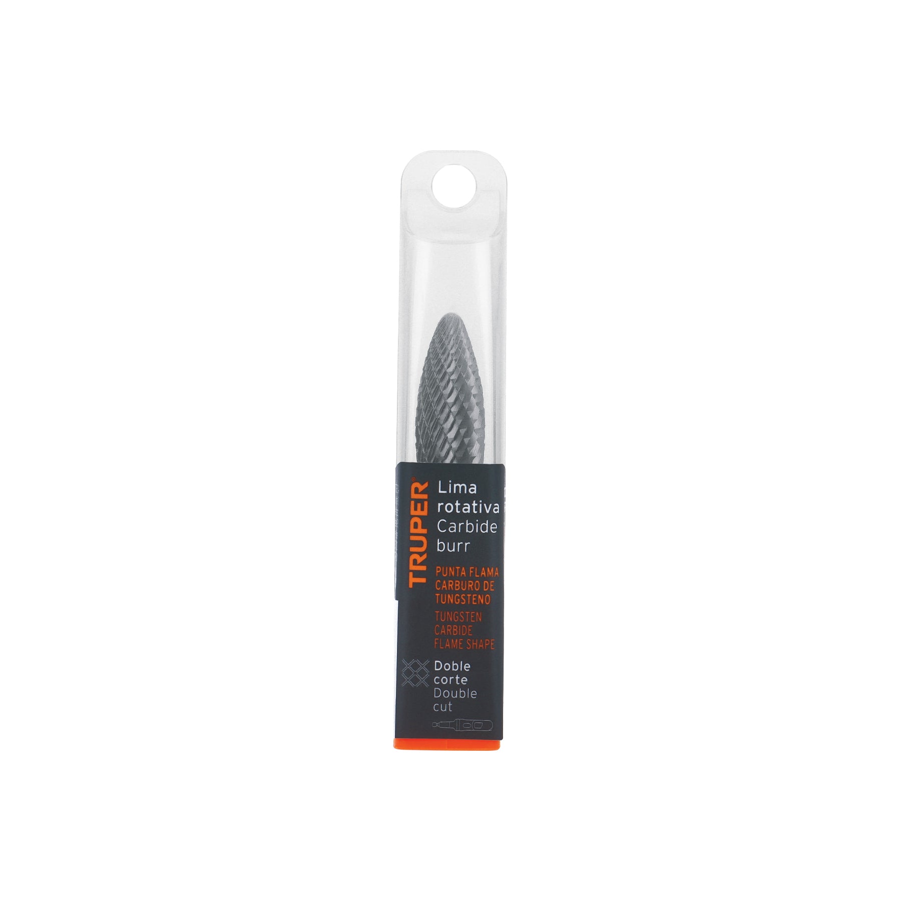 Lima rotativa punta flama, 13 mm, TRUPER