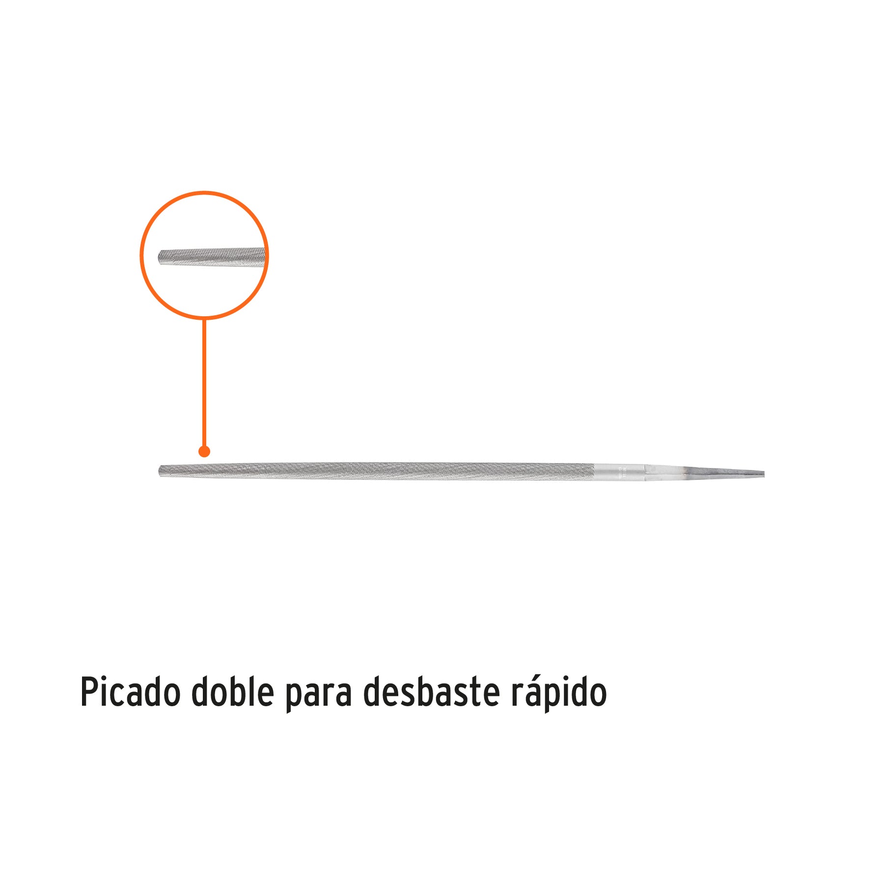 Lima redonda muza 10", TRUPER