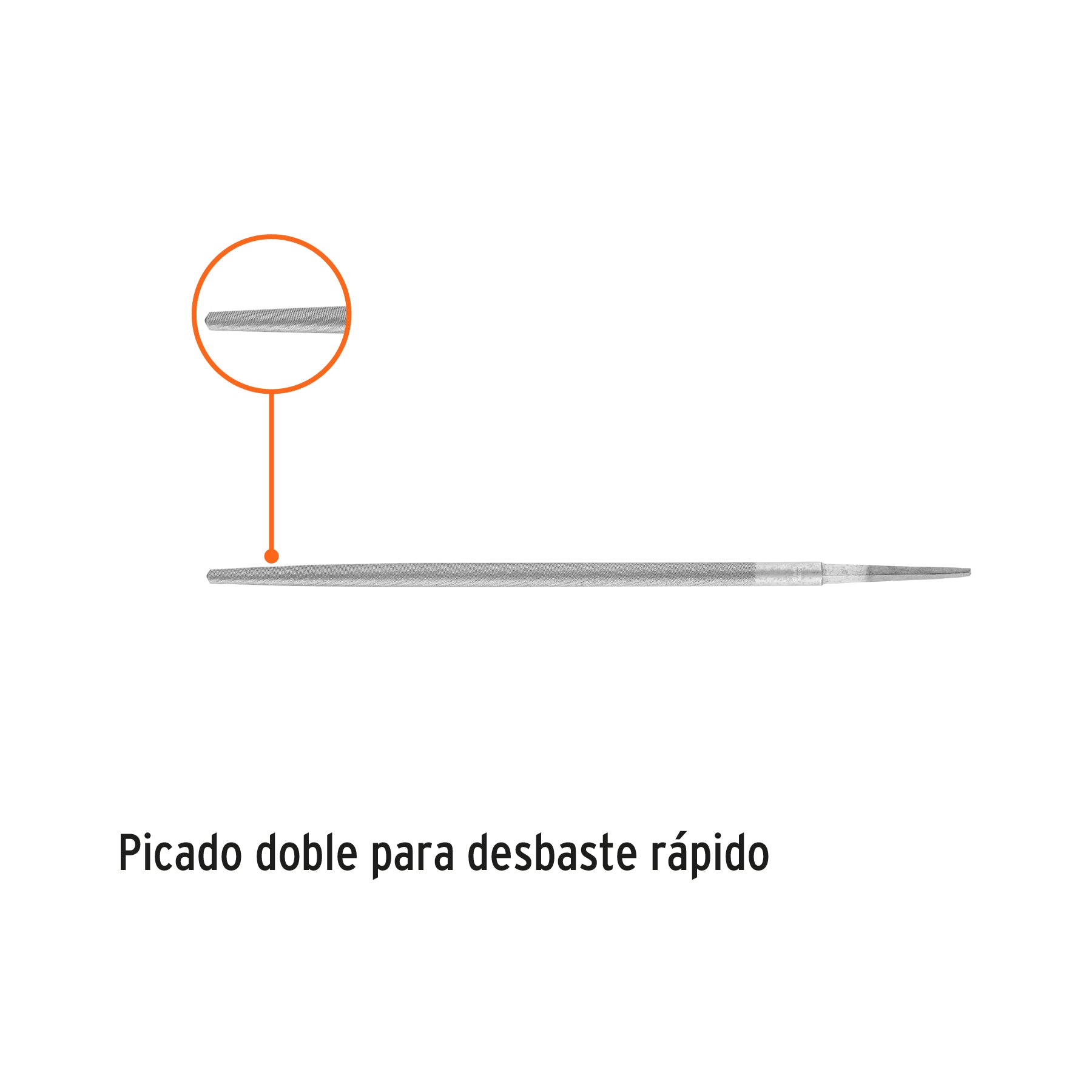 Lima redonda muza 12", TRUPER