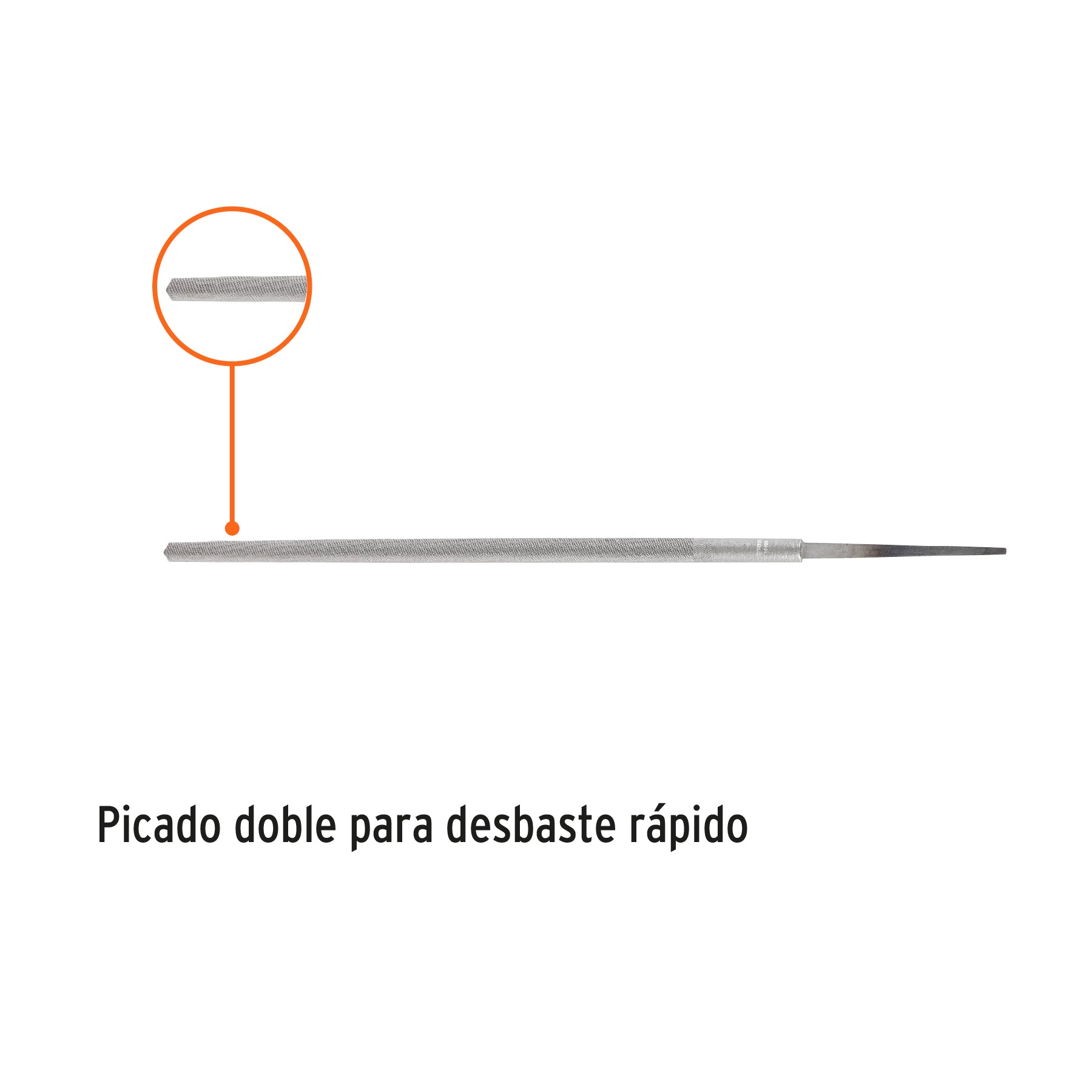 Lima redonda muza 6", TRUPER
