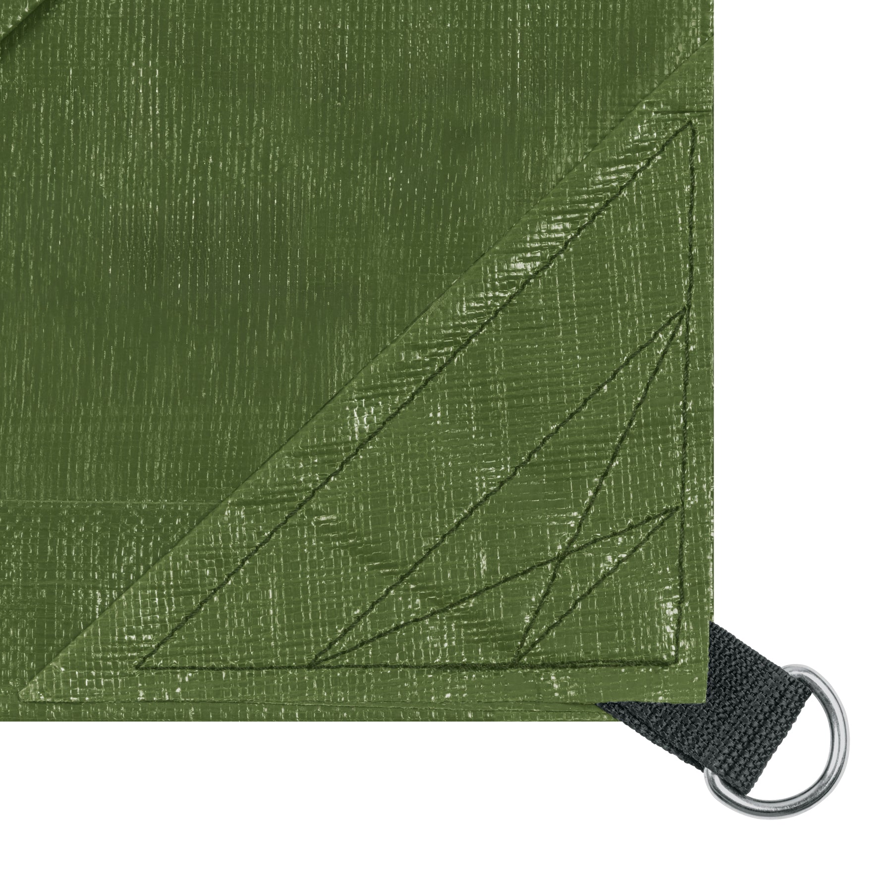 Lona uso rudo 2 x 3 m, verde olivo, 240 g/m2, TRUPER EXPERT