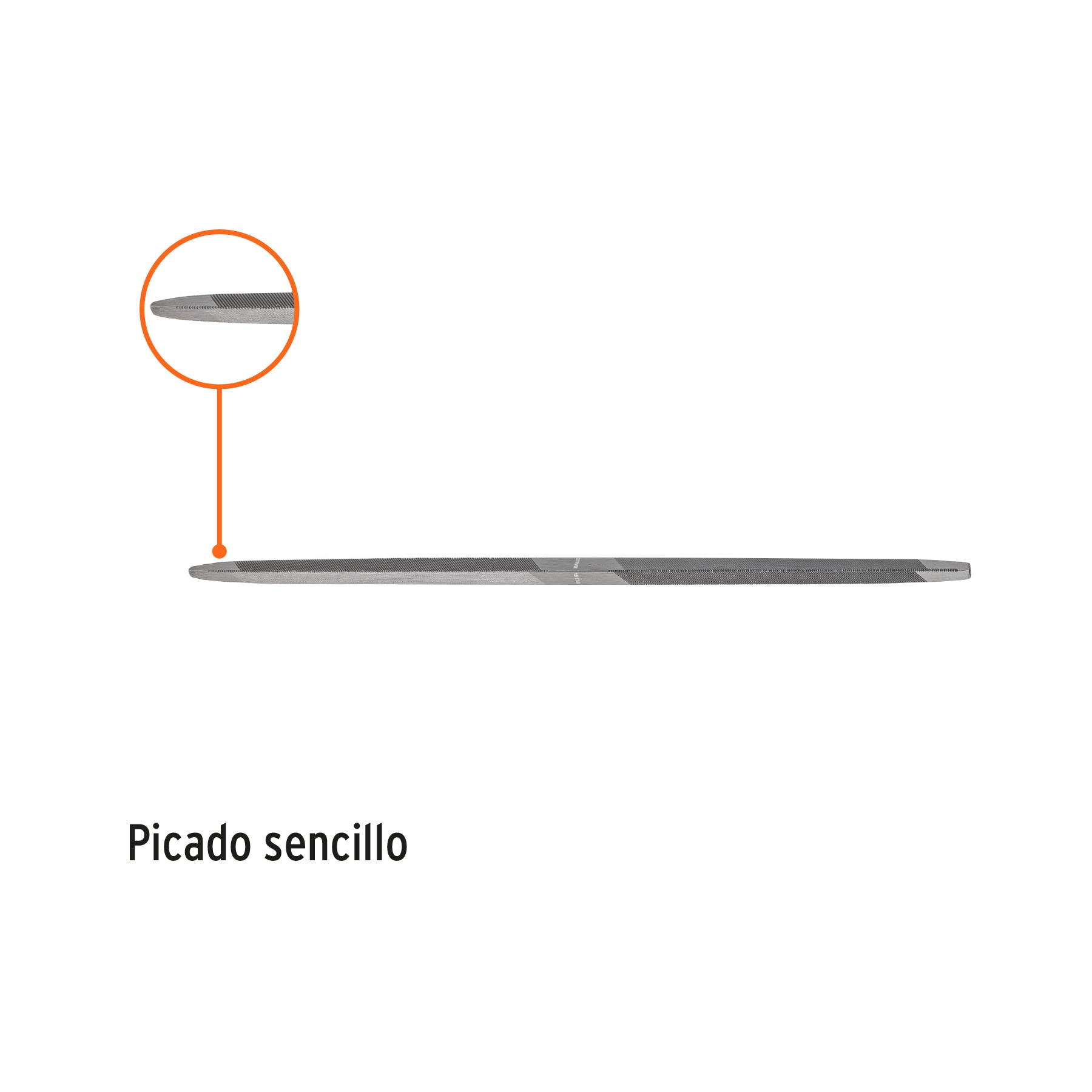 Lima triángulo doble 6", TRUPER