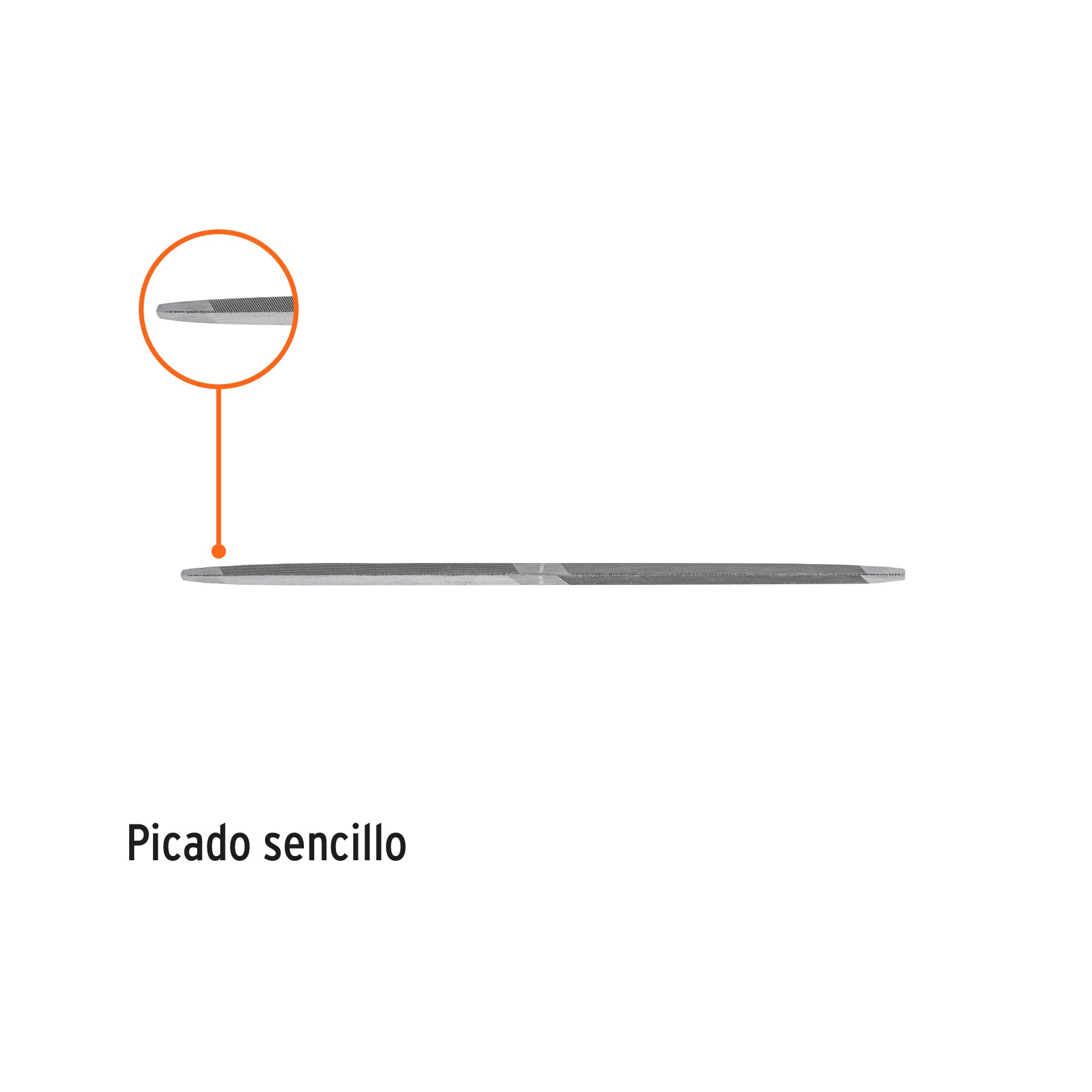 Lima triángulo doble 8", TRUPER