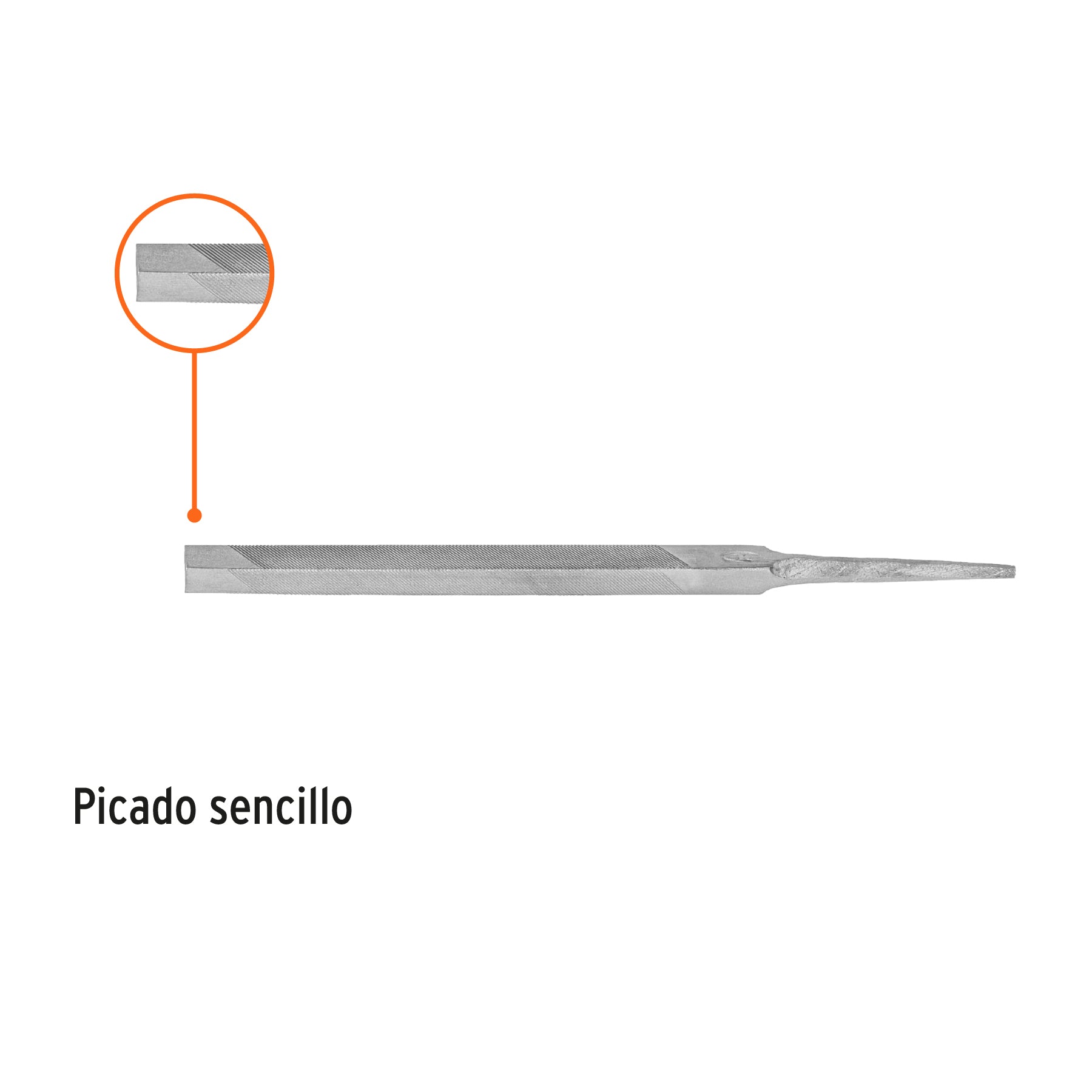 Lima triángulo pesado 5", 34 dpp, TRUPER