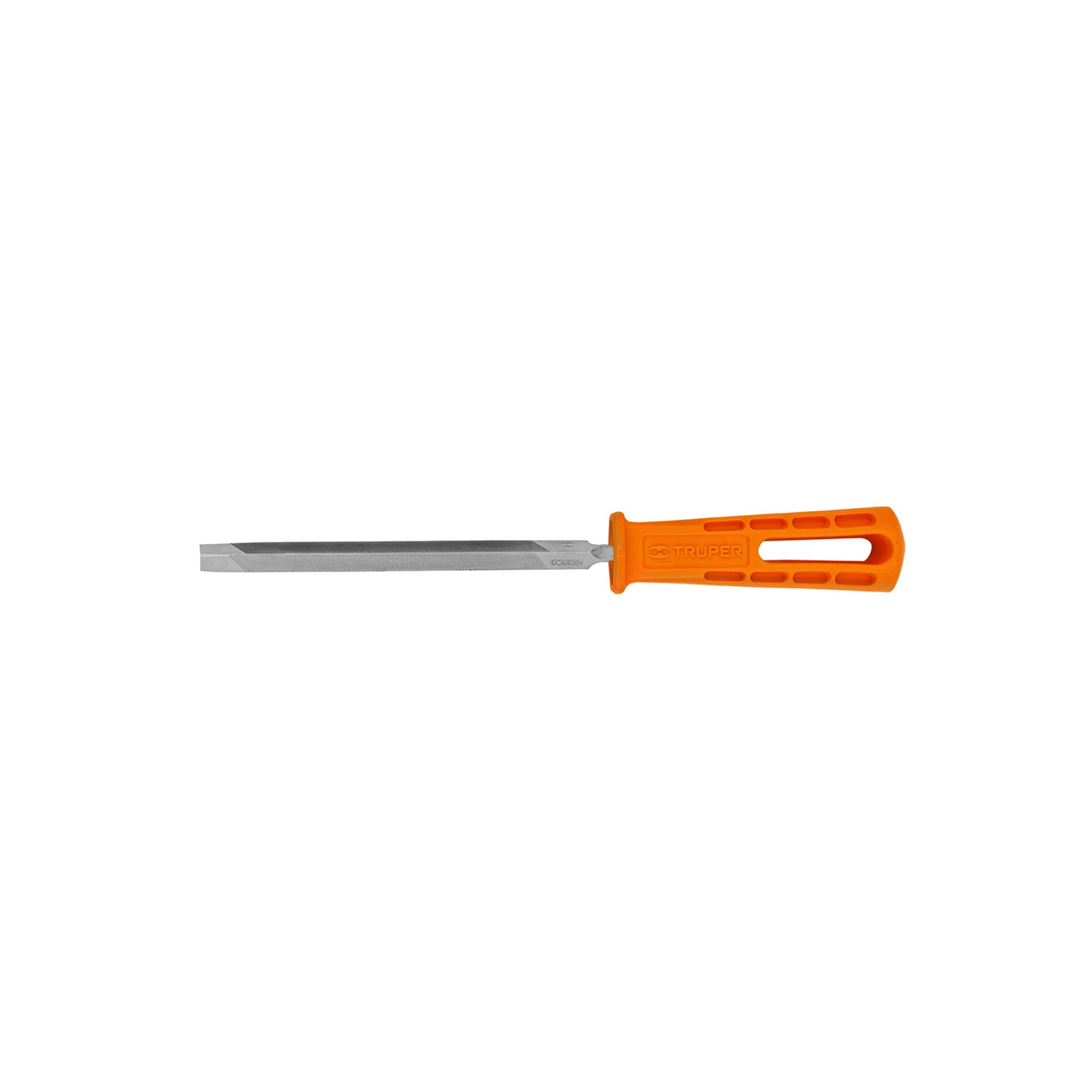 Lima triángulo pesado 6", 34 dpp, con mango, TRUPER