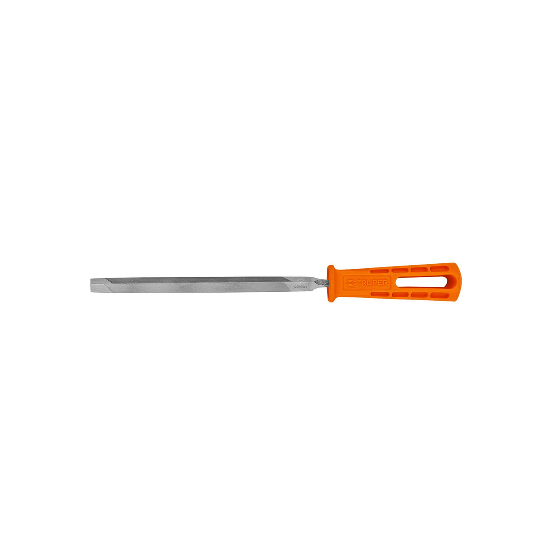 Lima triángulo pesado 7", 34 dpp, con mango, TRUPER