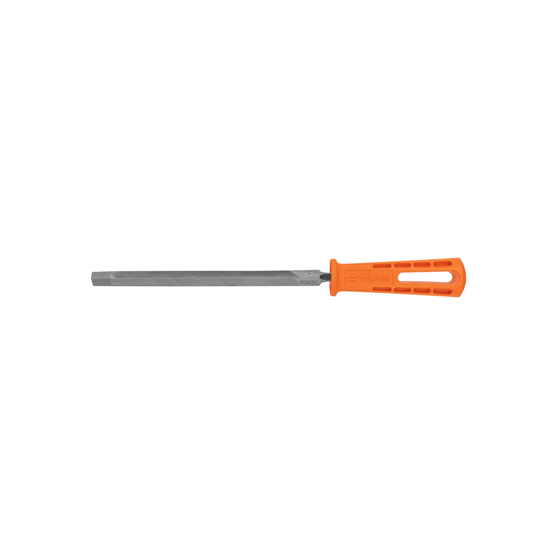 Lima triangular 7" para machete, 36 dpp, con mango, TRUPER