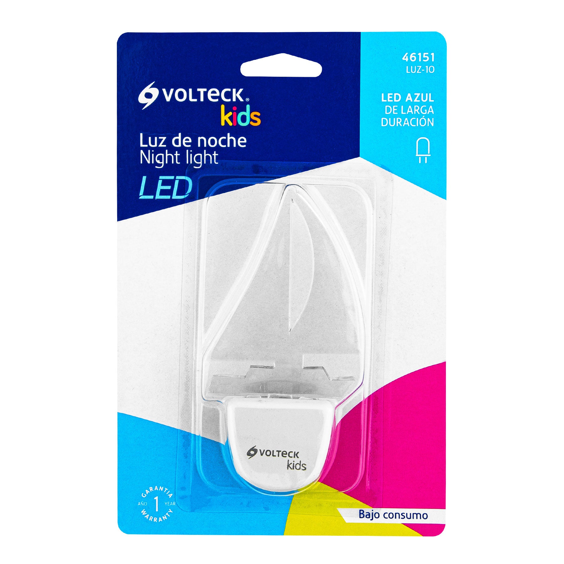 Luz de noche de LED, barco, VOLTECK