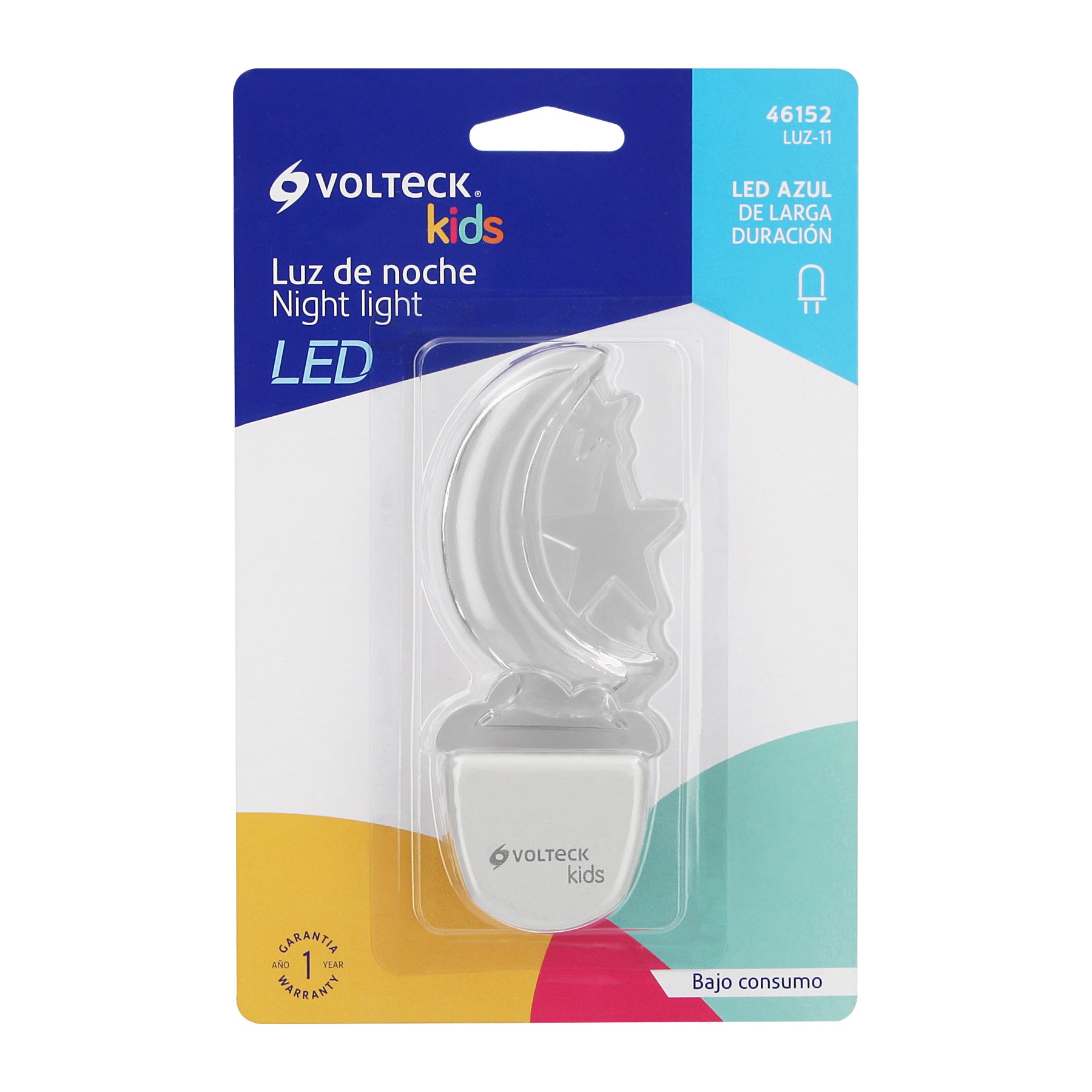 Luz de noche de LED, luna, VOLTECK