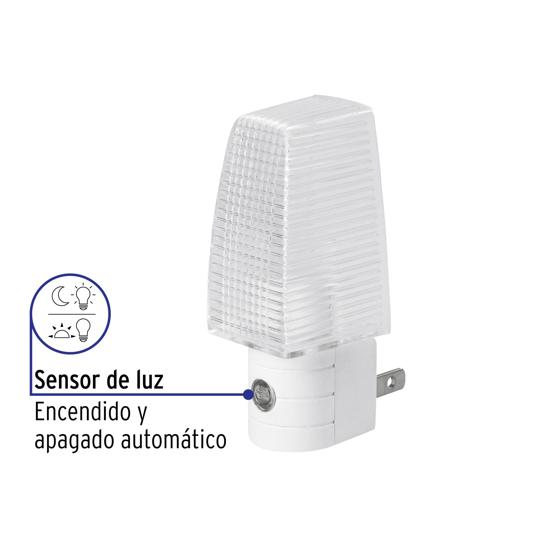 Luz de noche con sensor de luz, VOLTECK