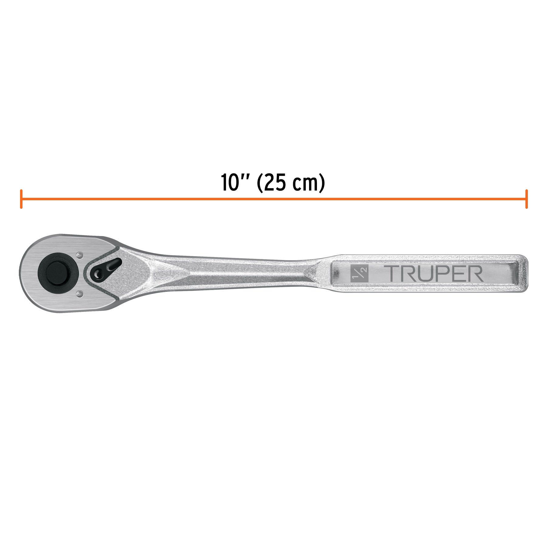 Matraca liberación rápida 72 dientes, cuadro 1/2", TRUPER