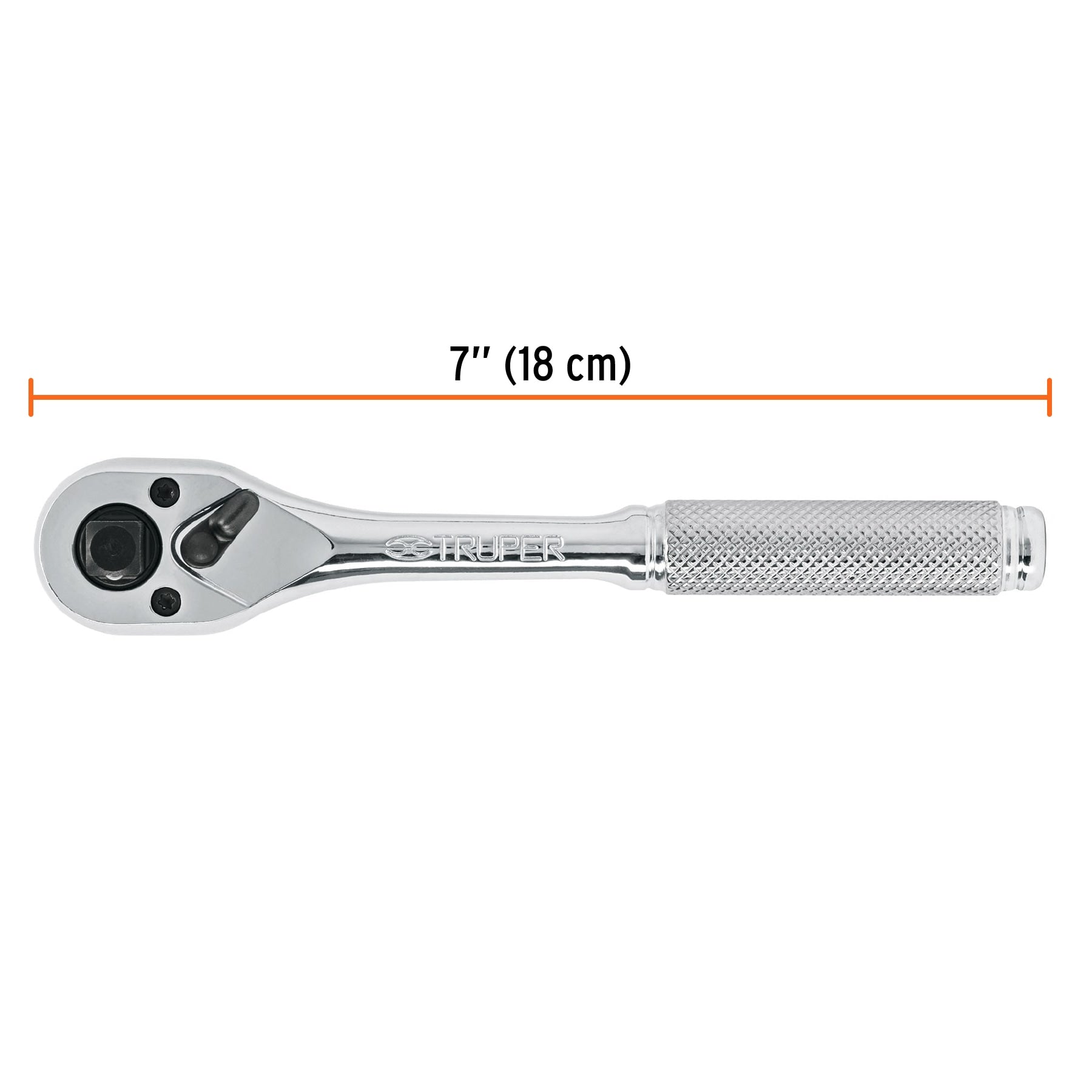 Matraca triple cuadros 1/4", 3/8" y 1/2", TRUPER