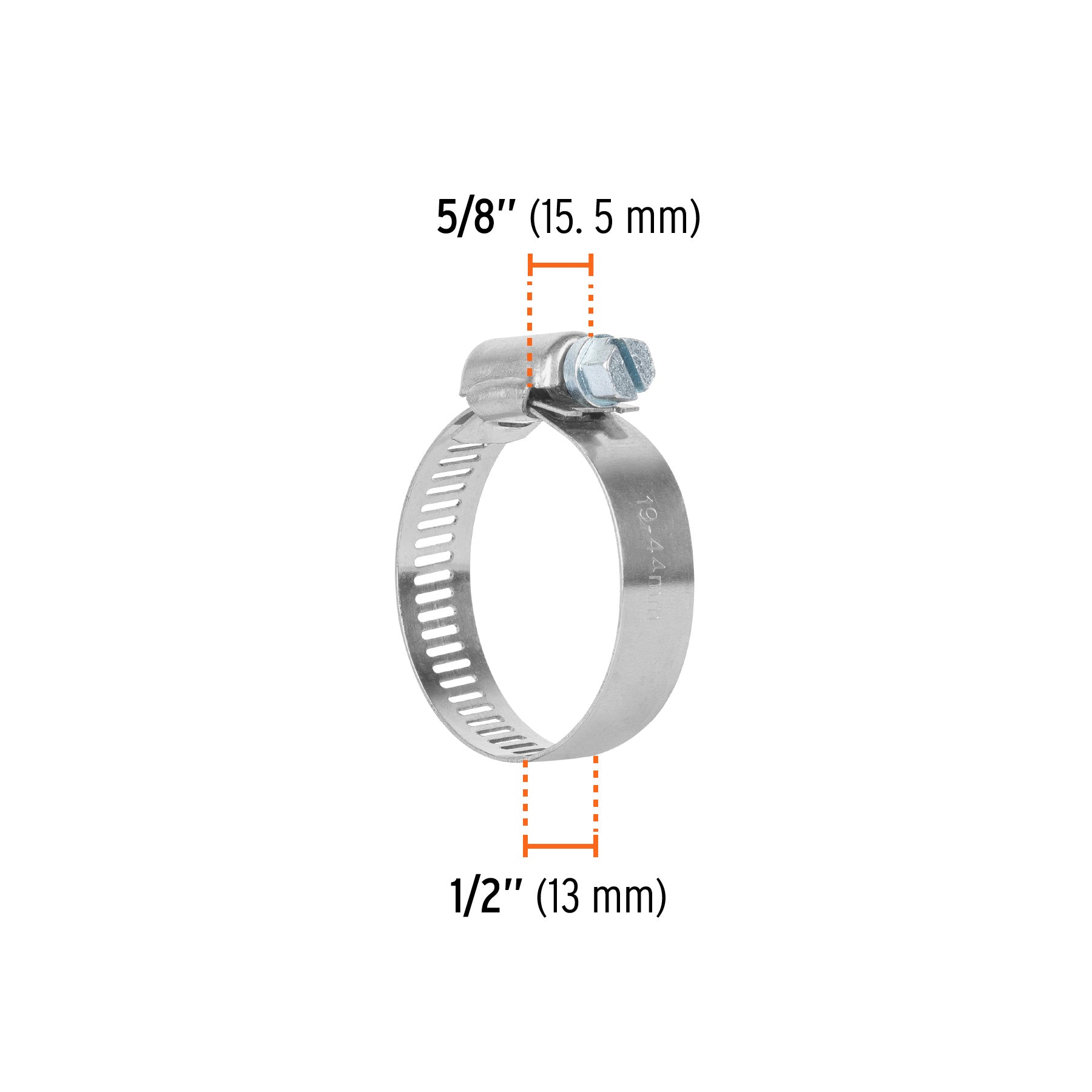 Bolsa c/2 abrazaderas sin fin 20, 3/4 - 1-3/3", TRUPER