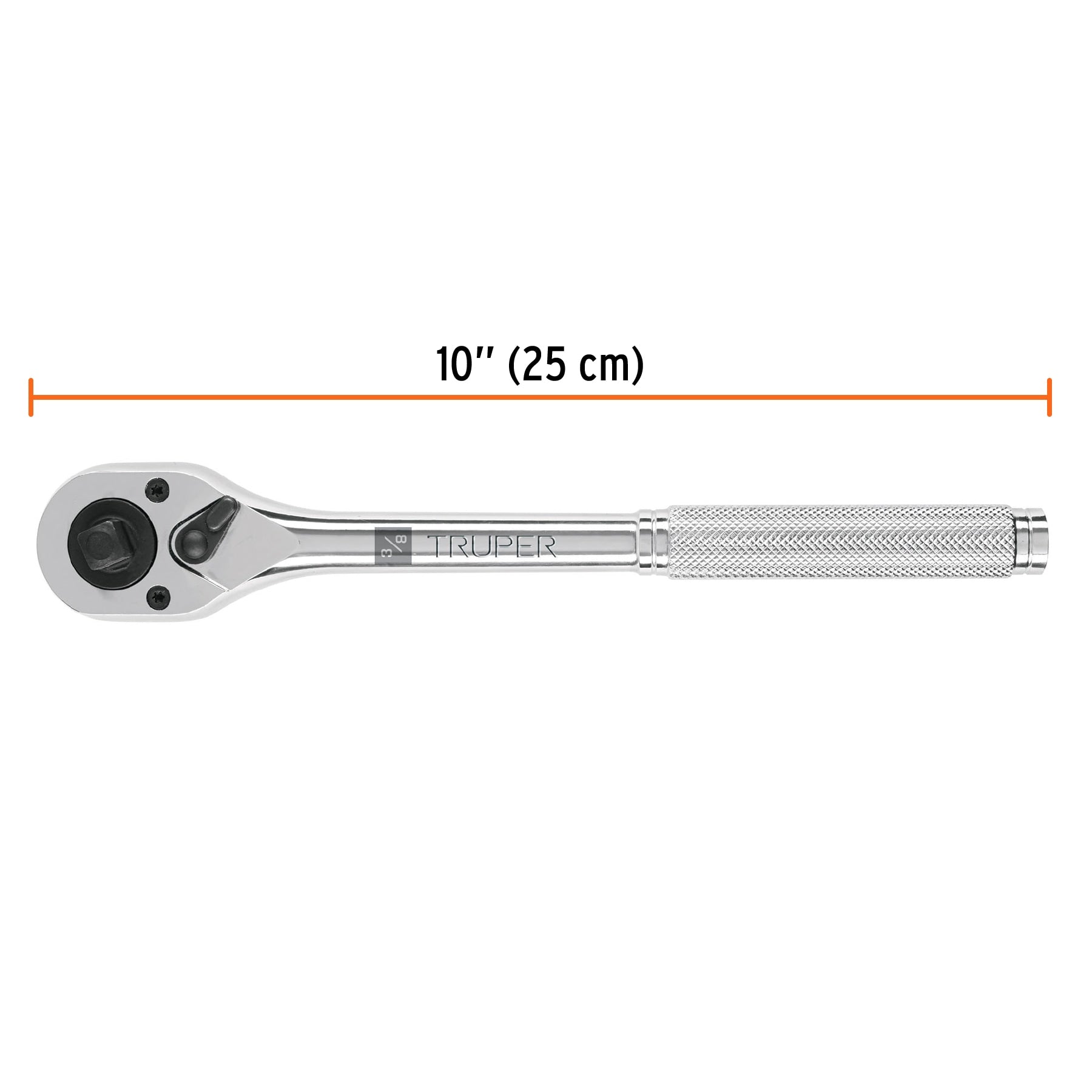 Matraca doble cuadros 3/8"y 1/2", TRUPER